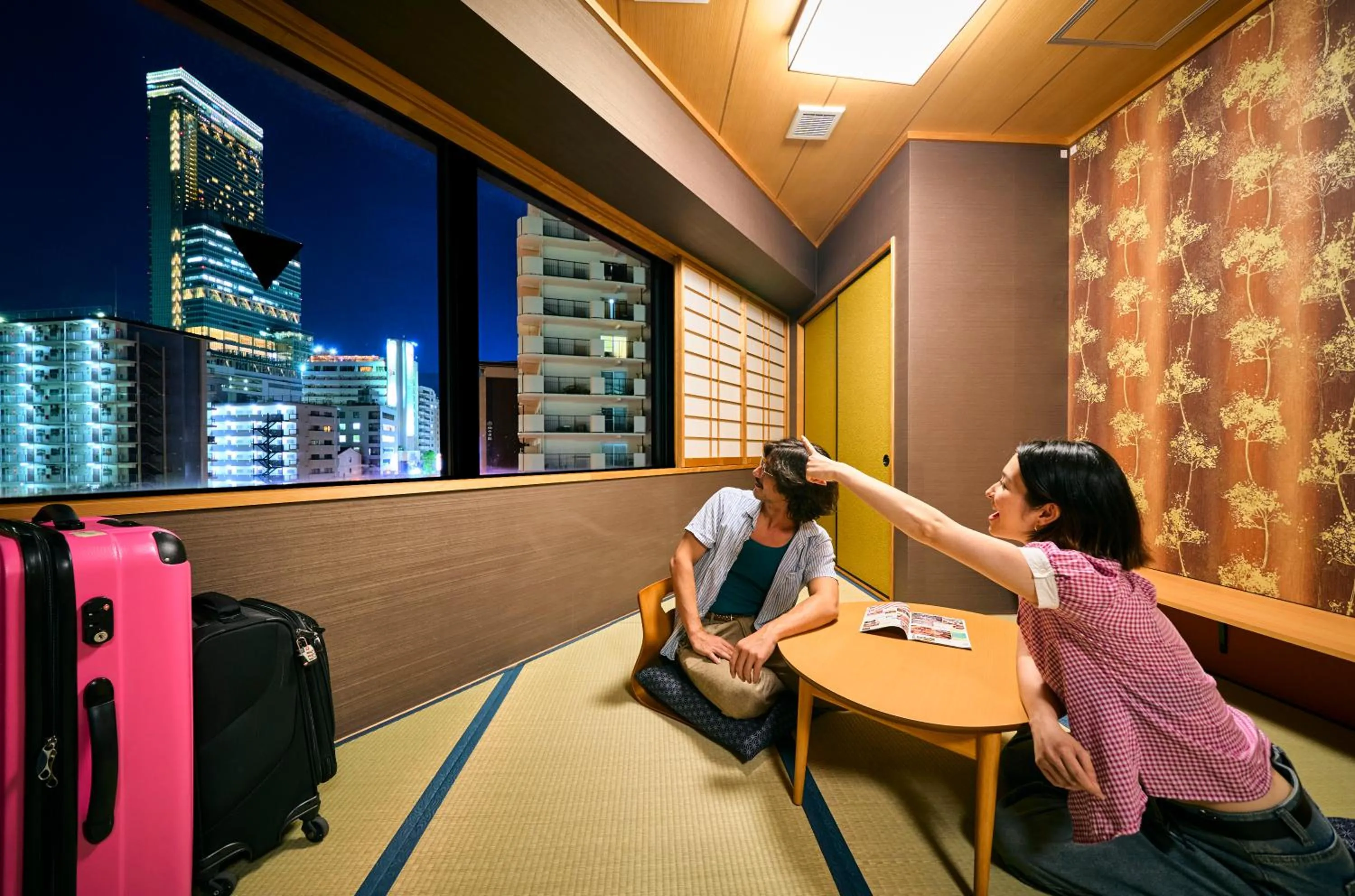 Japanese-Style Room with View in COGO TENNOJI