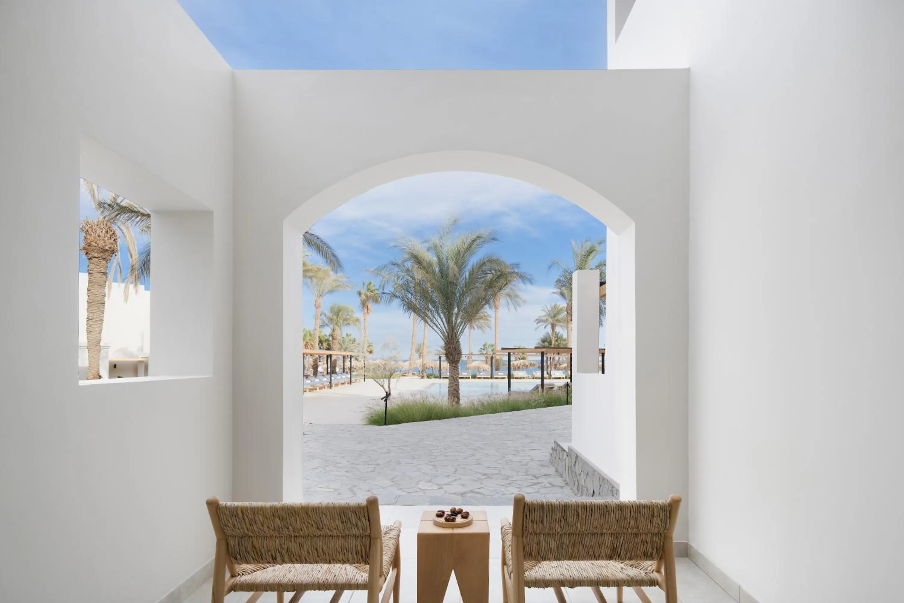 Deluxe Twin Room with Pool Access in Serry Beach Resort