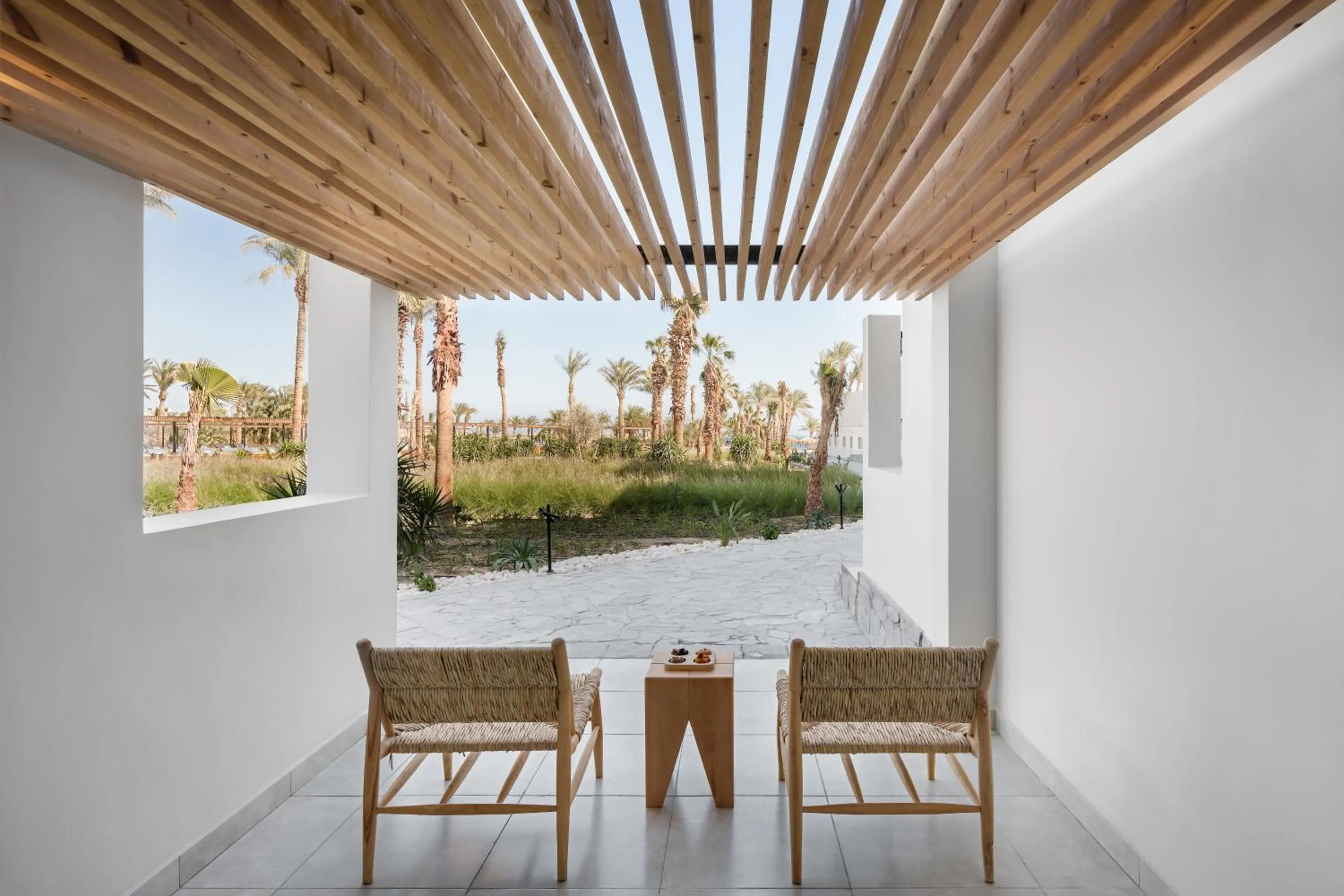 Deluxe Twin Room Garden View in Serry Beach Resort