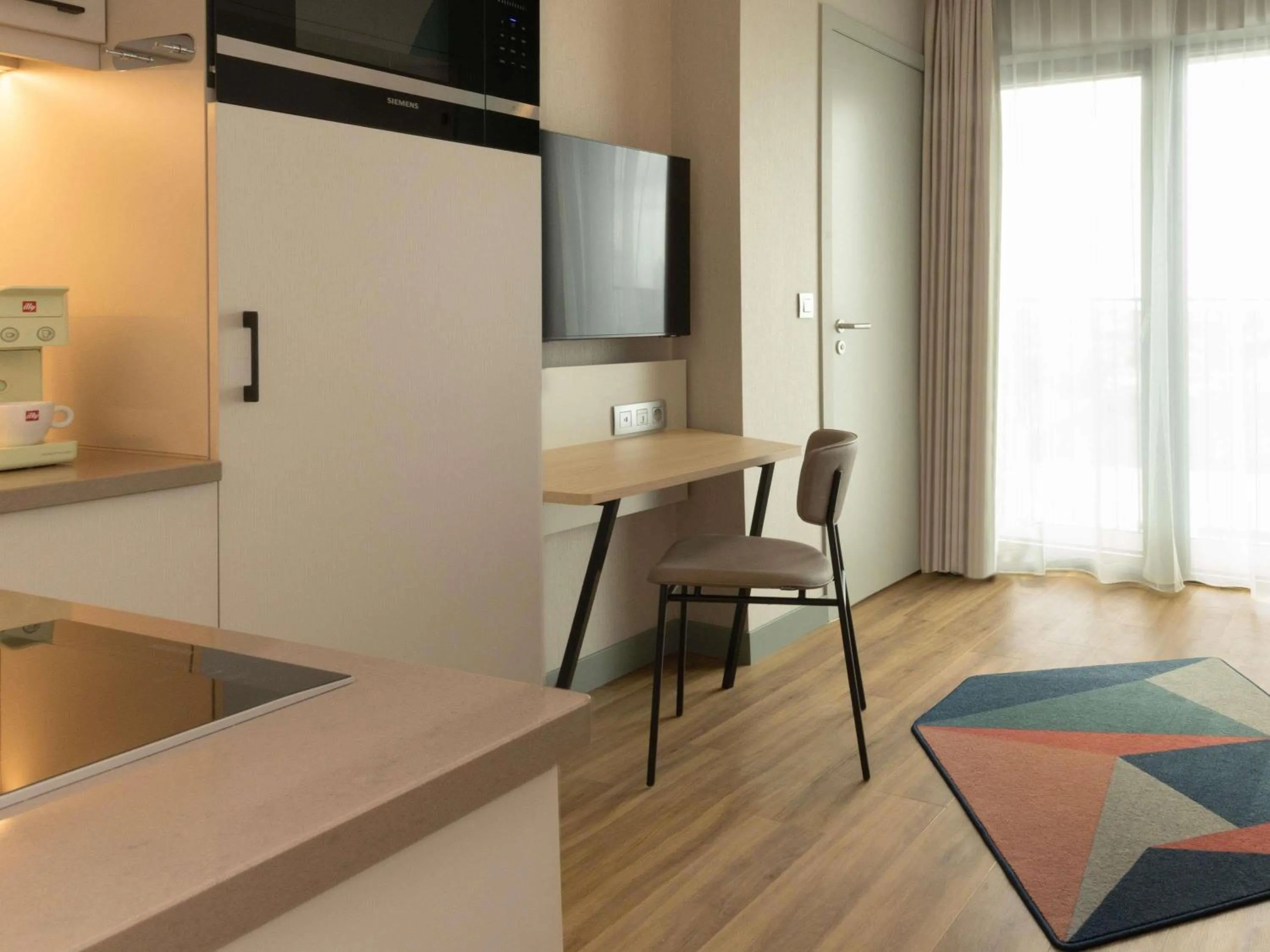 Studio with One Double Bed in Adagio Antwerp City Center