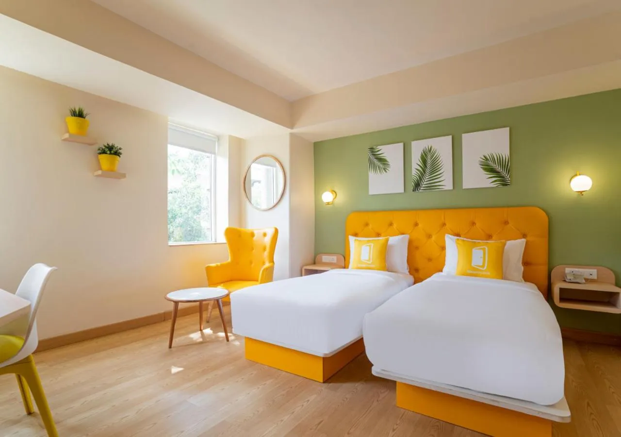 Standard Twin Room - single occupancy in Bloom Hotel - Sector 19