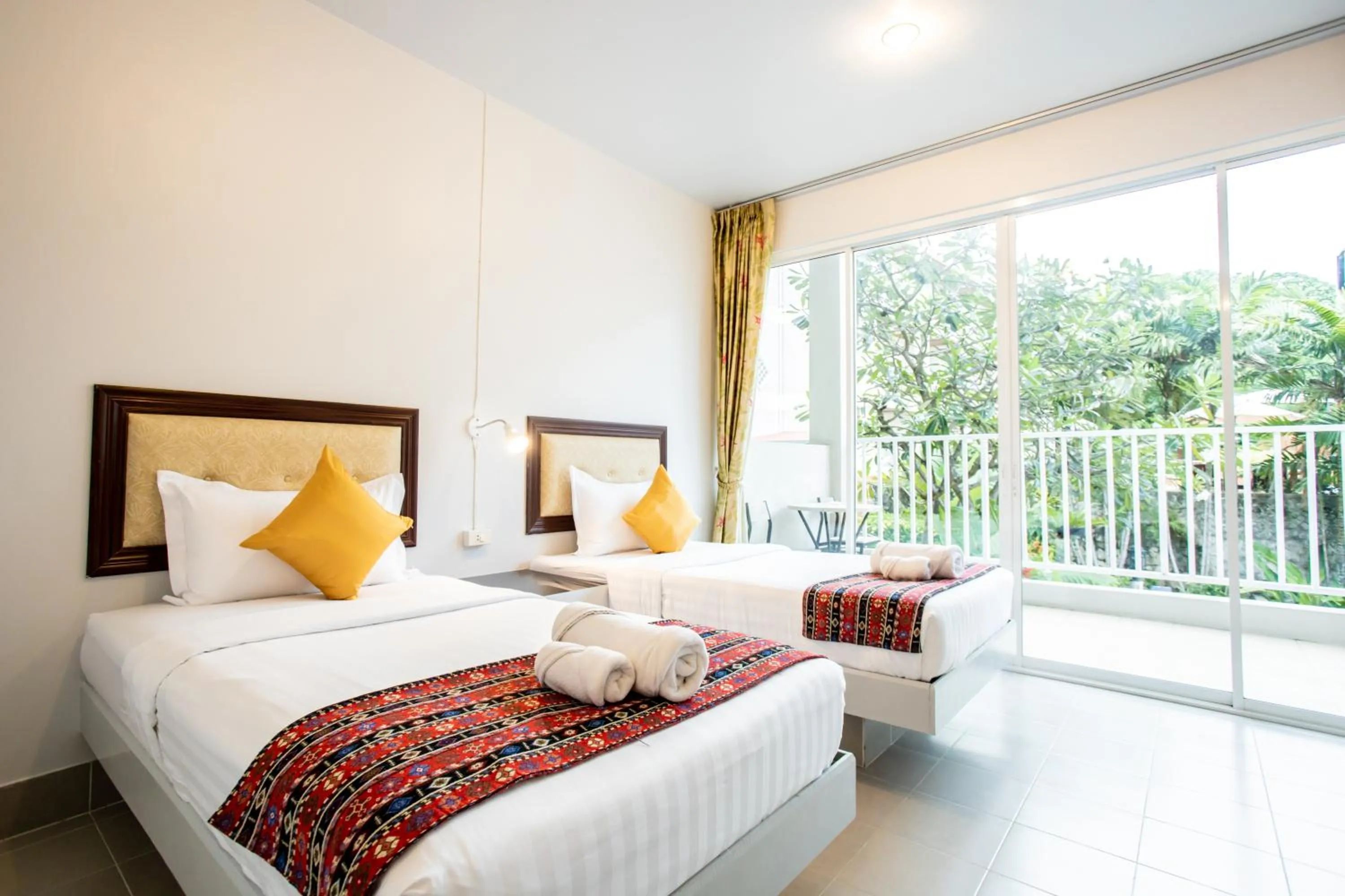 Deluxe Twin Room in Tri's Miracle Kata Beach Side