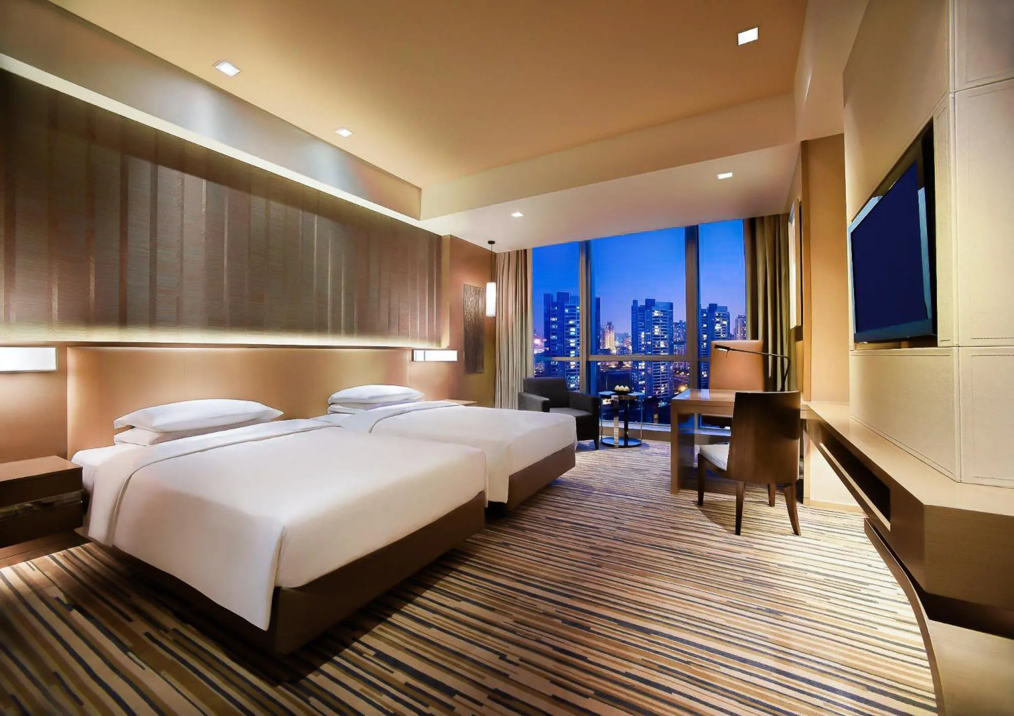 Twin Room with Garden View in Hyatt Regency Chongqing Hotel
