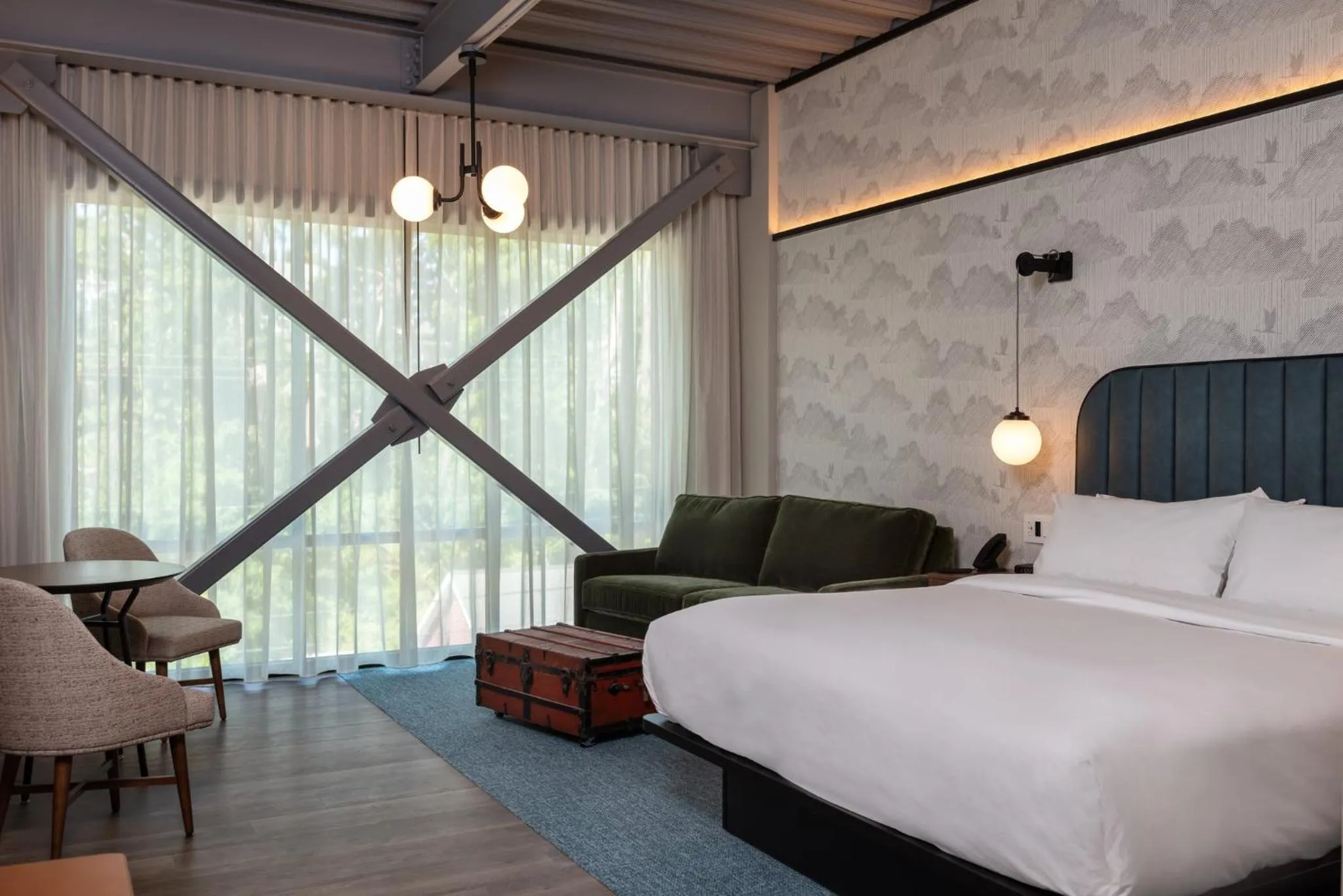 King Room with Sofa Bed in voco James Newbury Hudson Valley by IHG