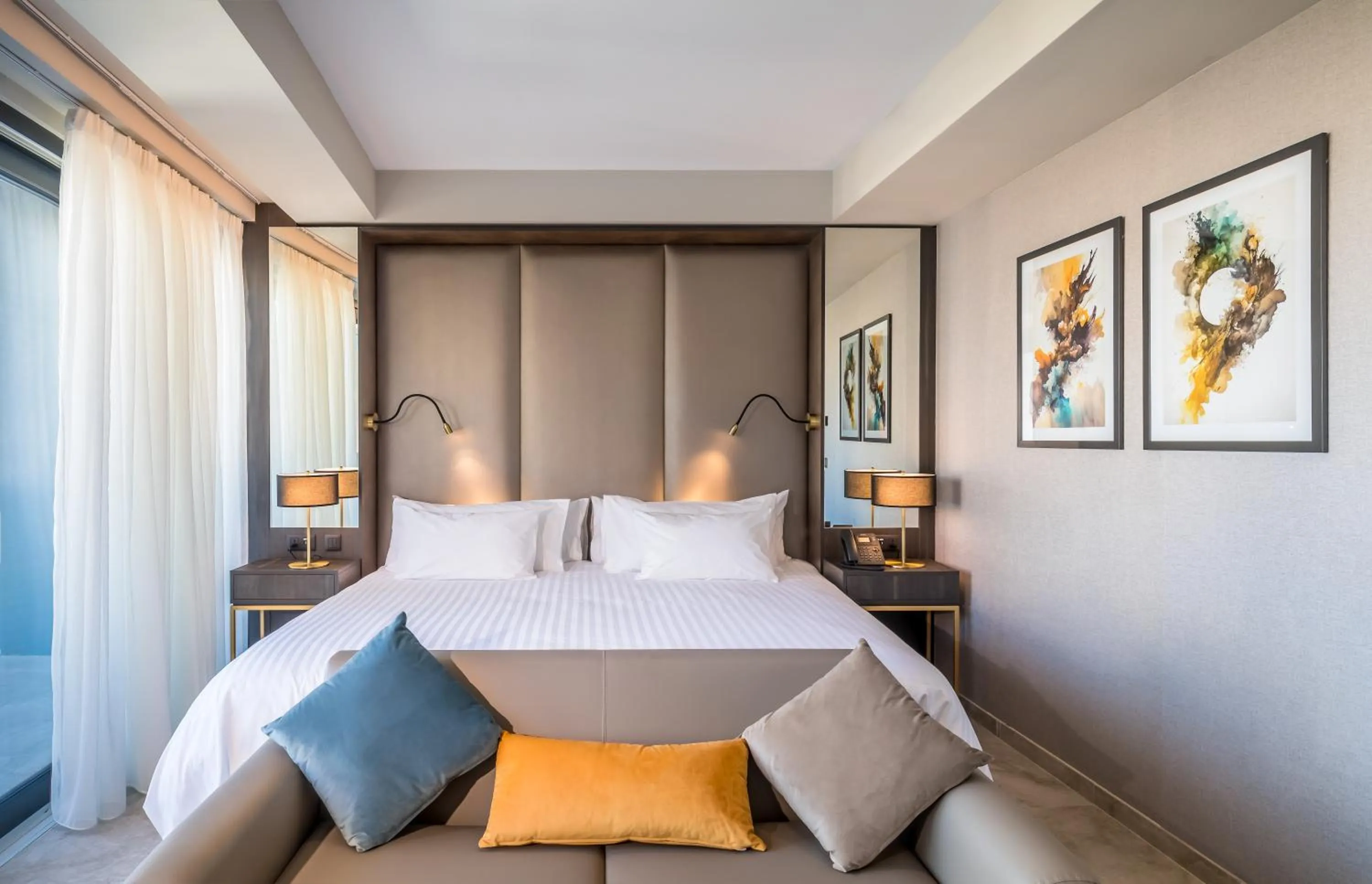 Deluxe Double or Twin Room with Sea View in Barceló Fortina Malta