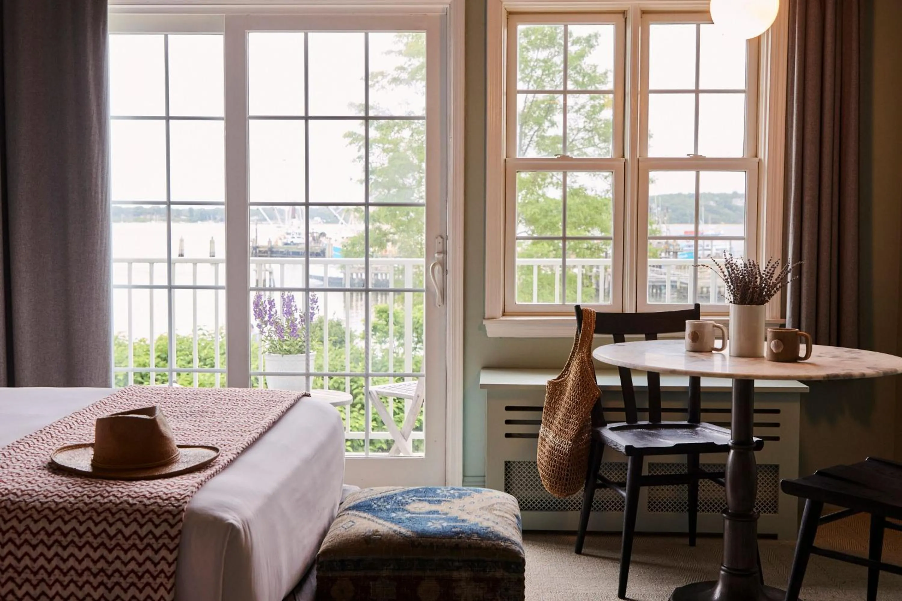 Harbor View Balcony King  in The Harbor Front Inn