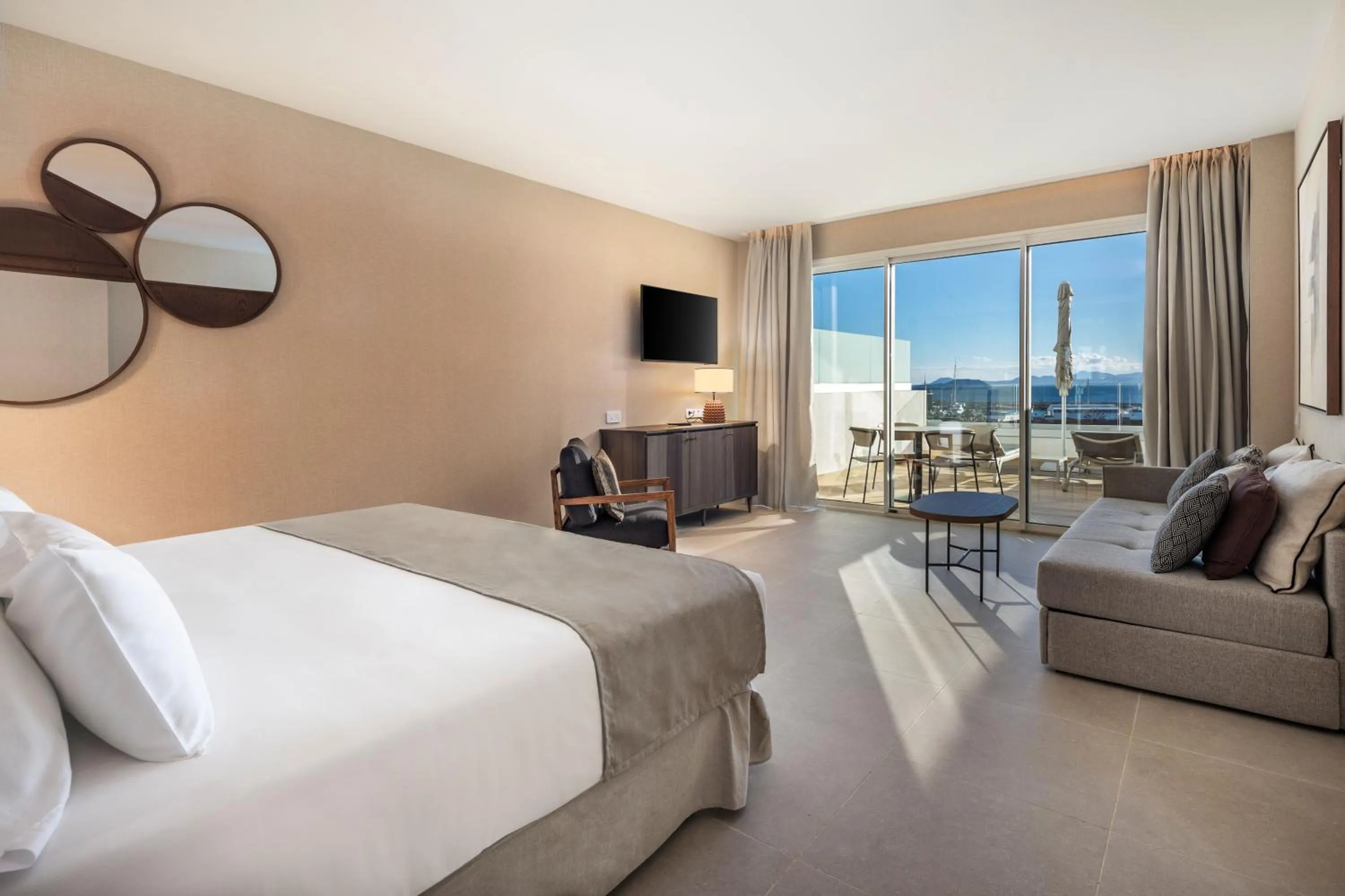 Deluxe Junior Suite with Sea View - single occupancy in Barceló Playa Blanca Royal Level - Adults Only