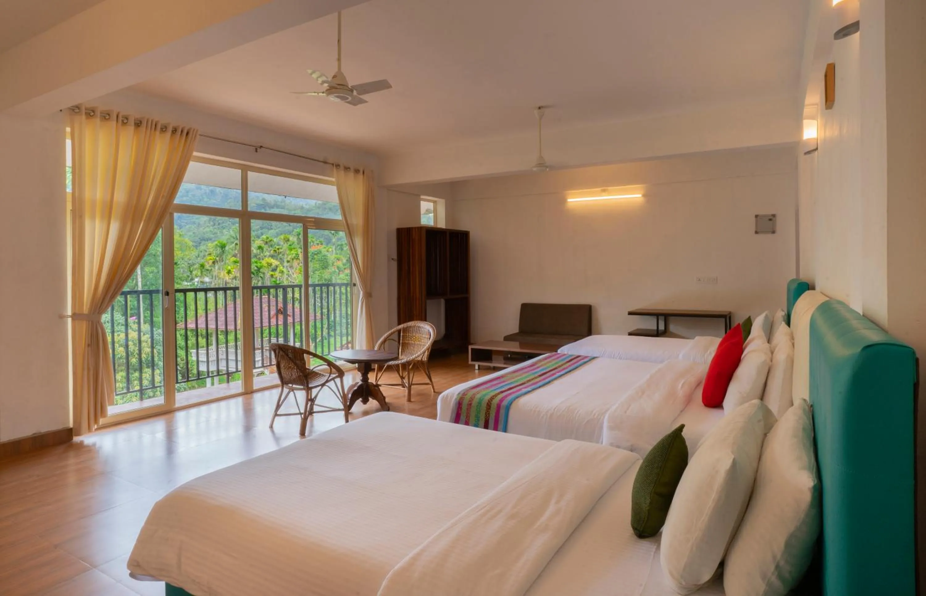 Quadruple Room with Mountain View in Misty Heights by The Sanihara