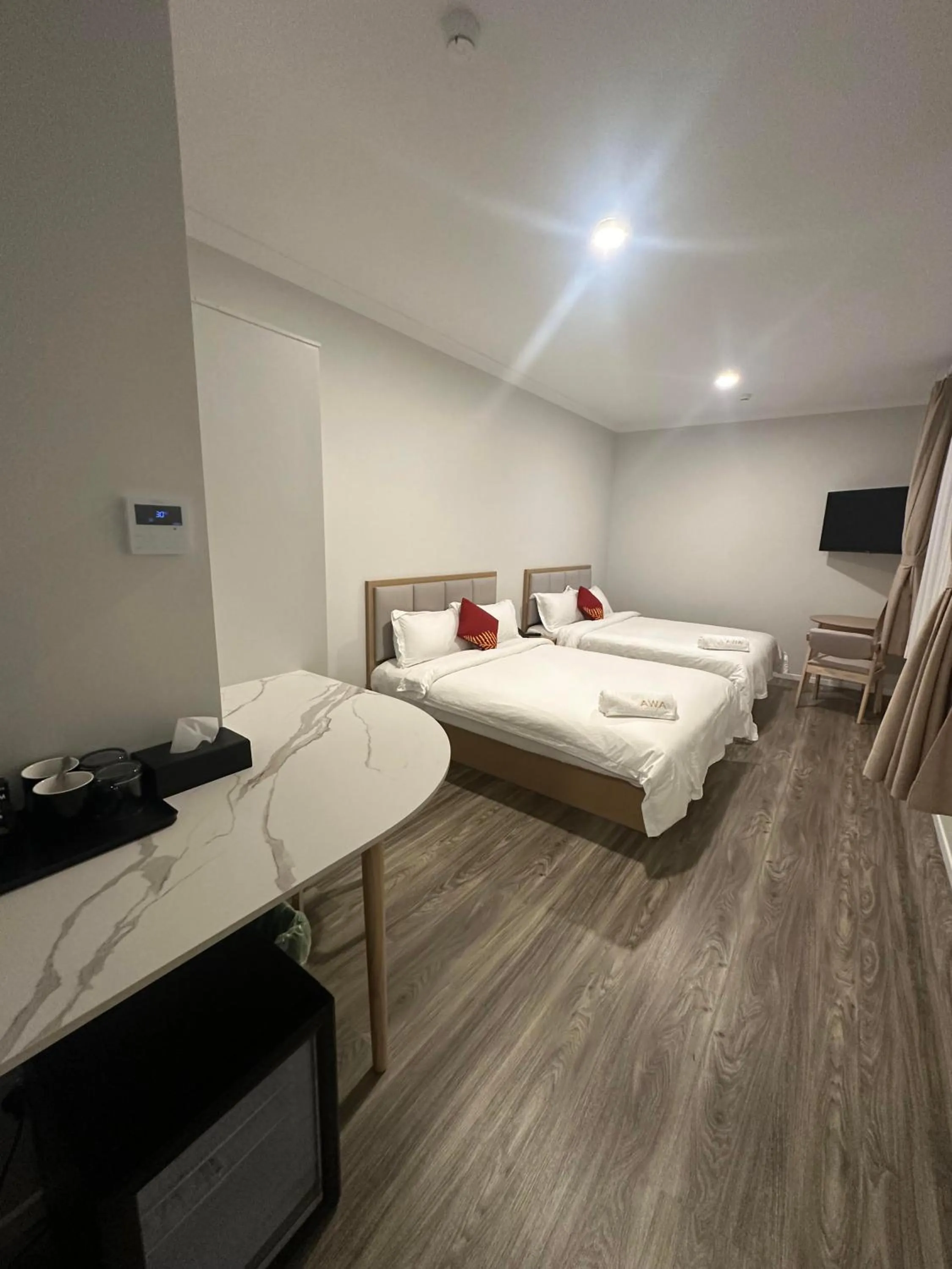 Deluxe Double Room with Two Double Beds in AWA Hotel