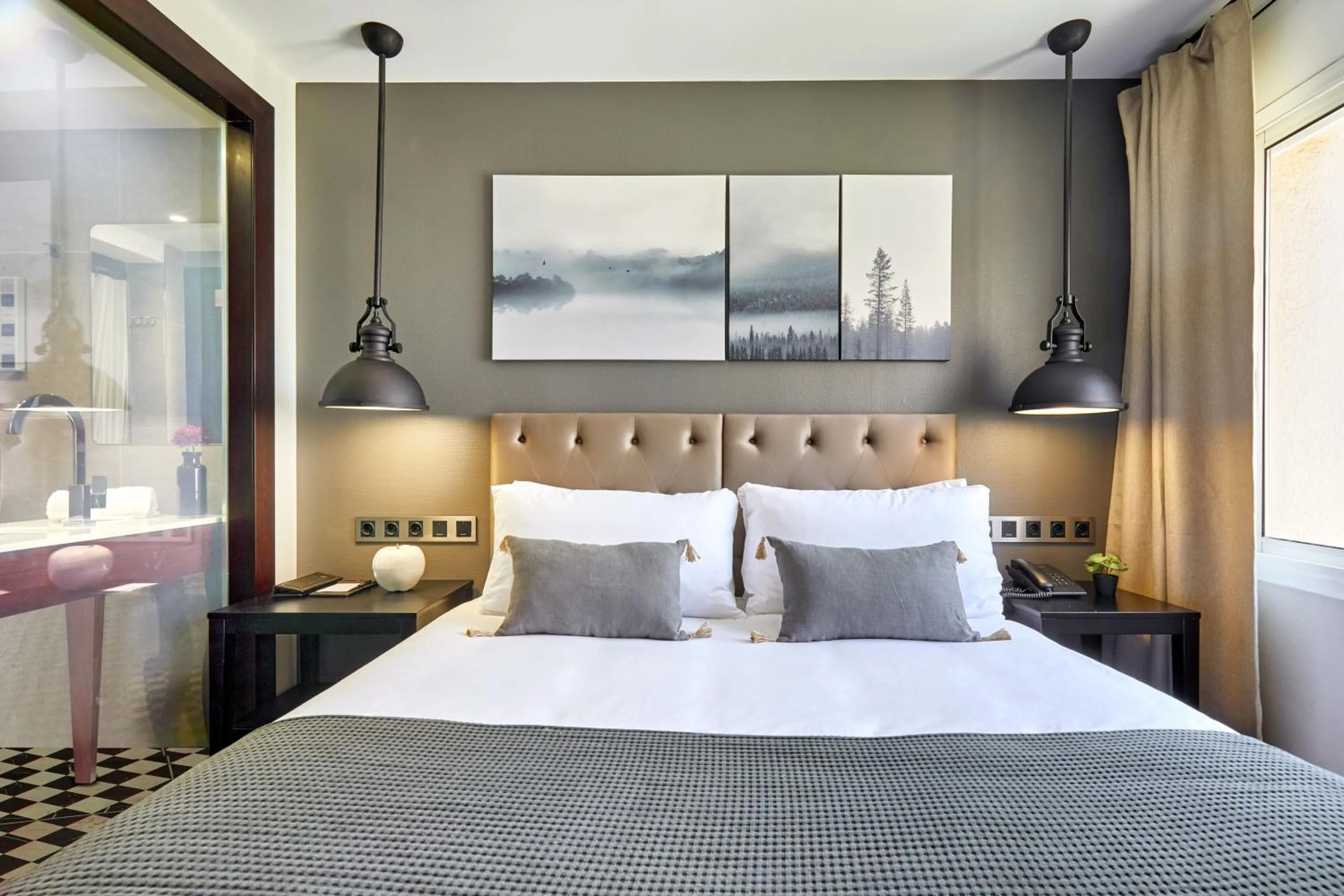 Standard Double Room in Hotel Cortes Rambla