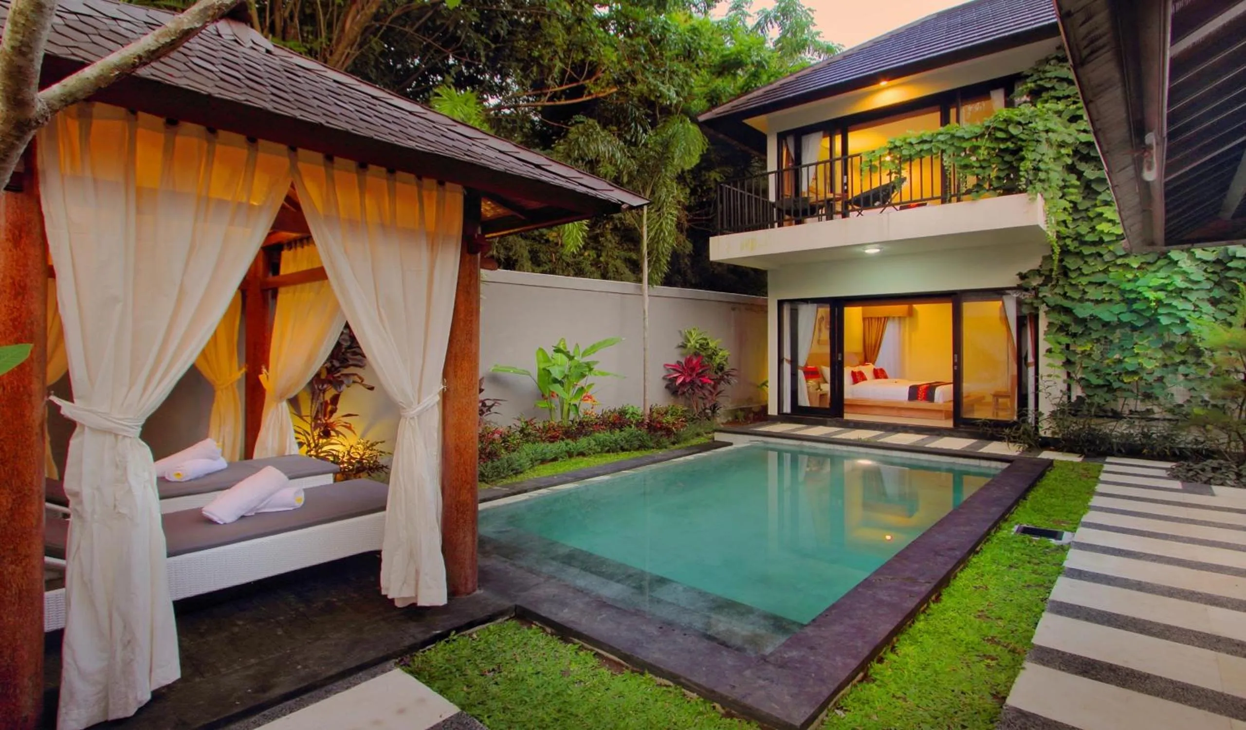 Two-Bedroom Villa with Private Pool in Agata Villas Seminyak