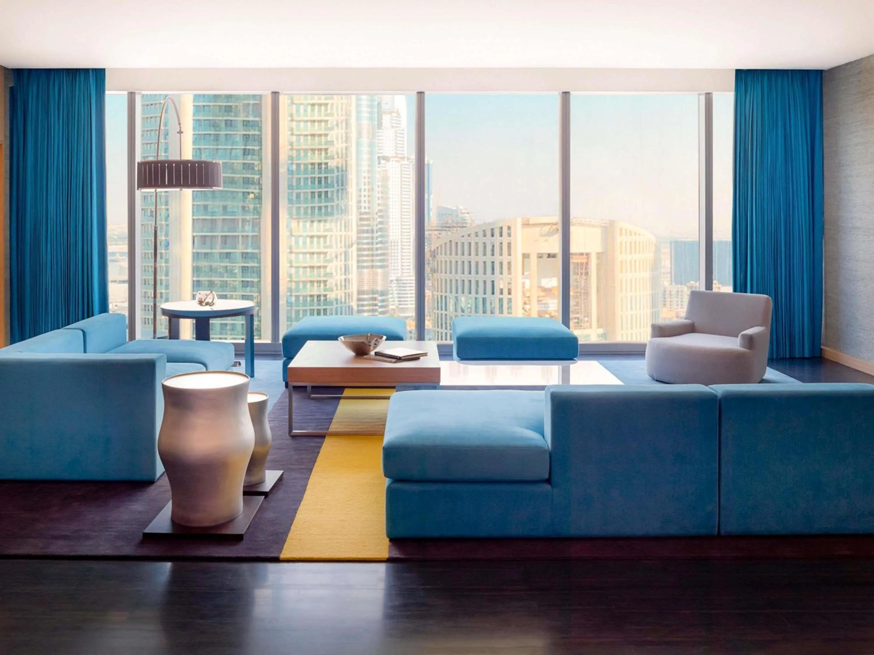 Presidential Suite with Club Access and Burj Khalifa View in Sofitel Dubai Downtown