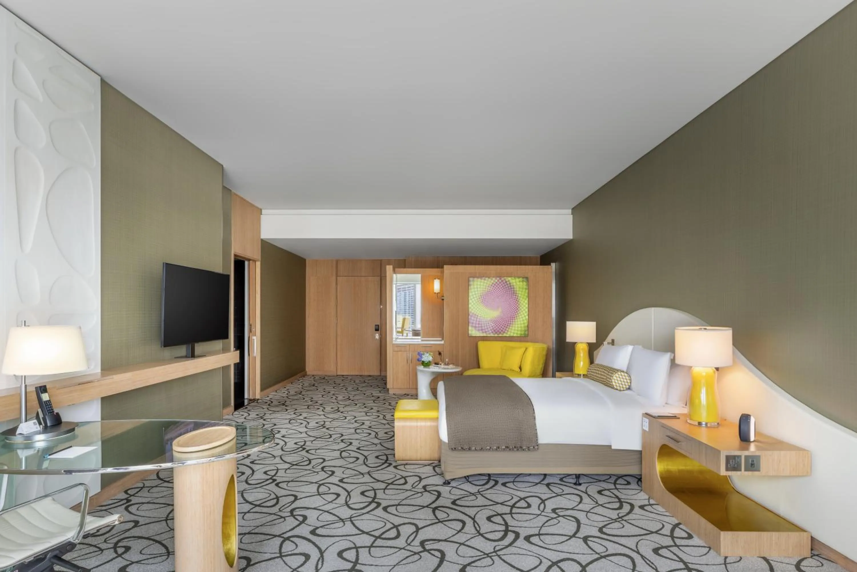 Luxury Studio Apartment with Burj Khalifa View in Sofitel Dubai Downtown