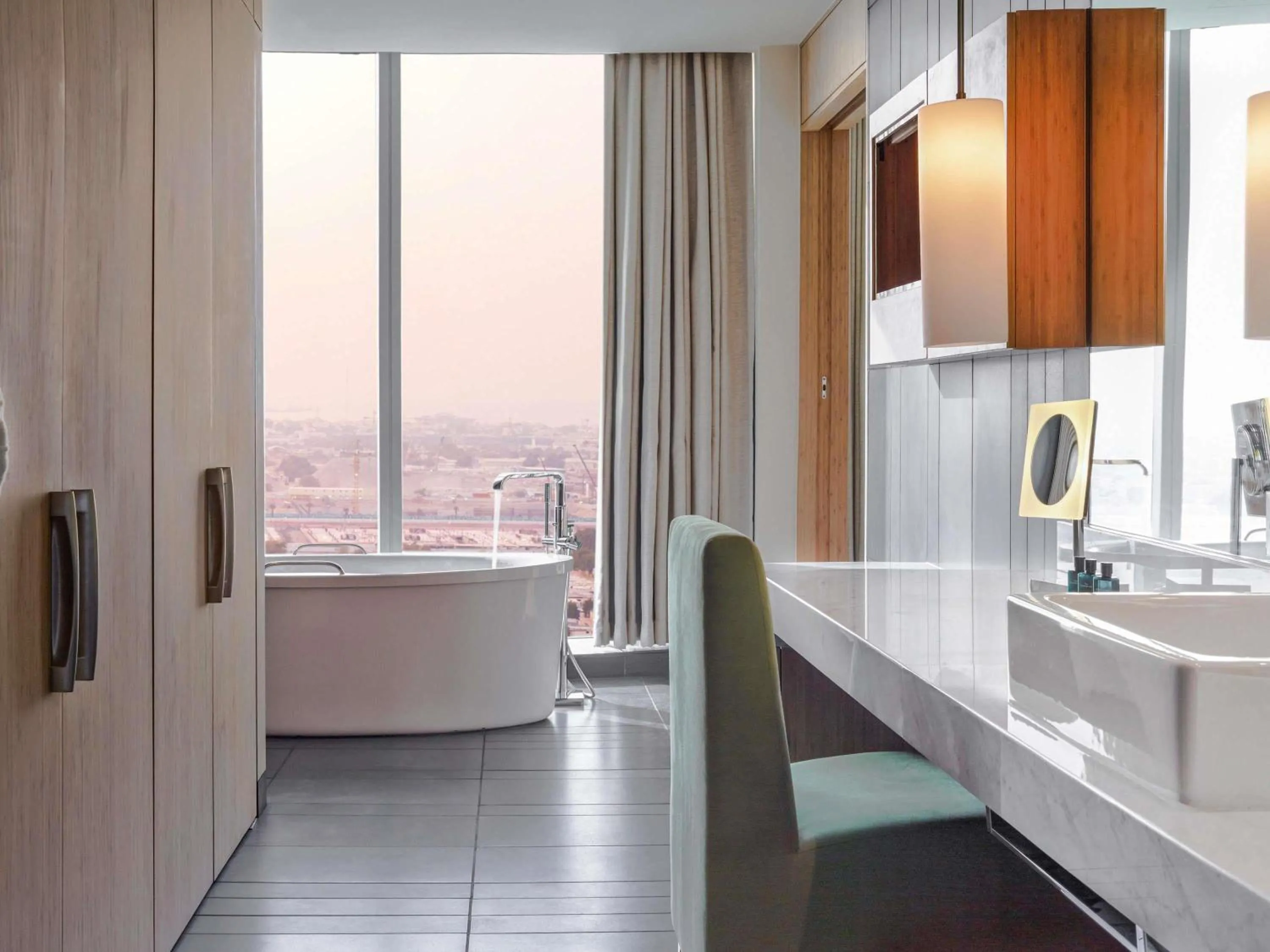 Opera King Suite with Coastline View -  Club Access in Sofitel Dubai Downtown