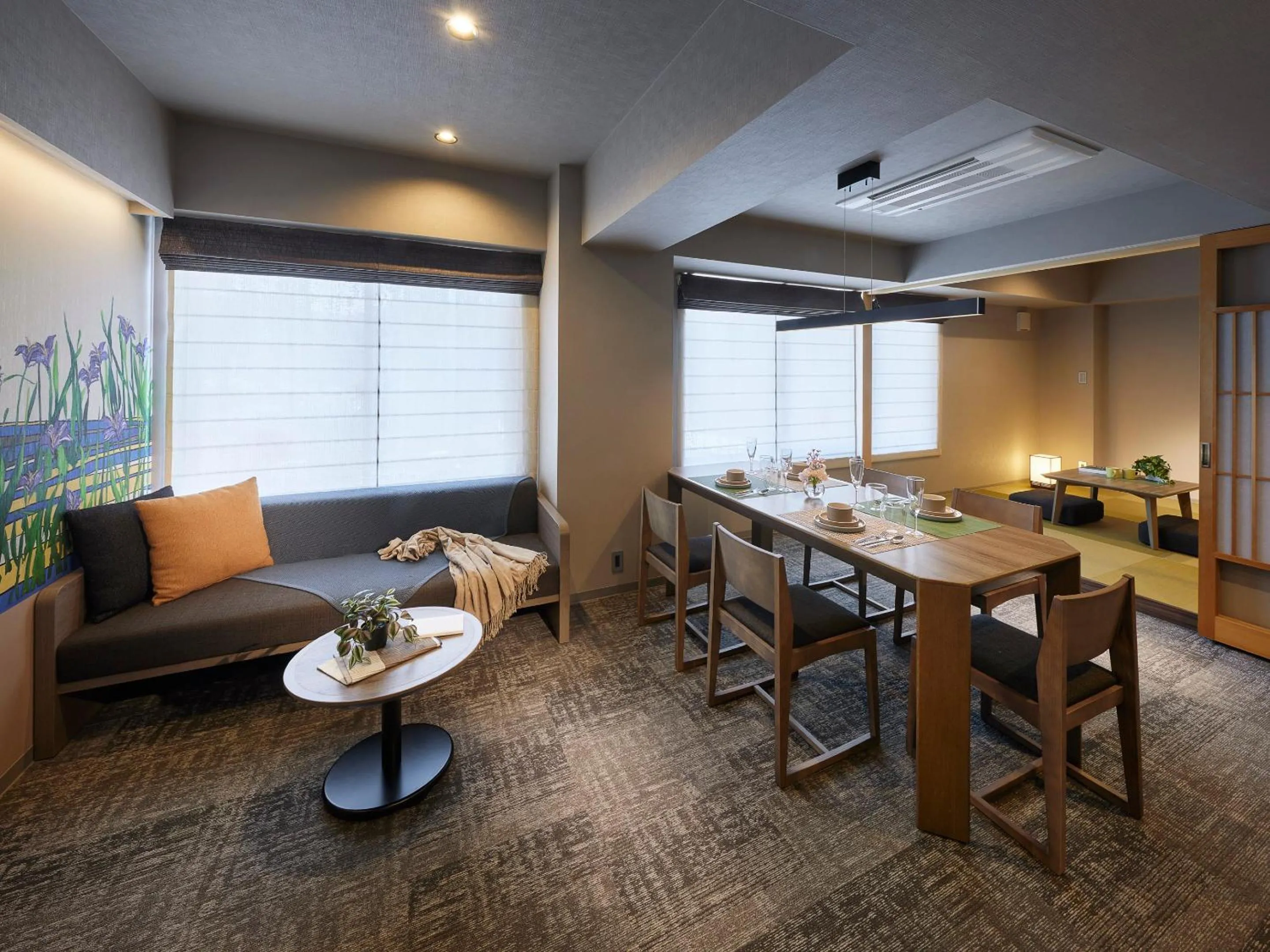 Premium Suite 1Bedroom with 5 beds (with Tatami Room) in Minn Gion