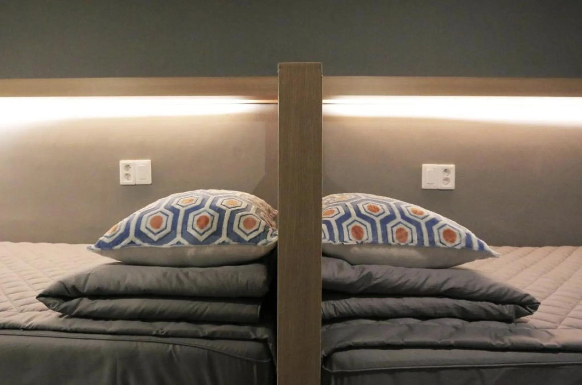 Standard Twin Room with Shared Bathroom in Blueboat Hostel Jeonju