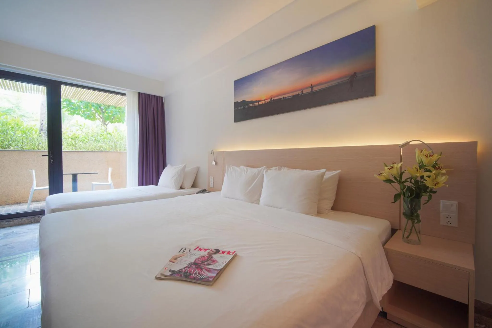 Superior Triple Room in Temple Da Nang Resort