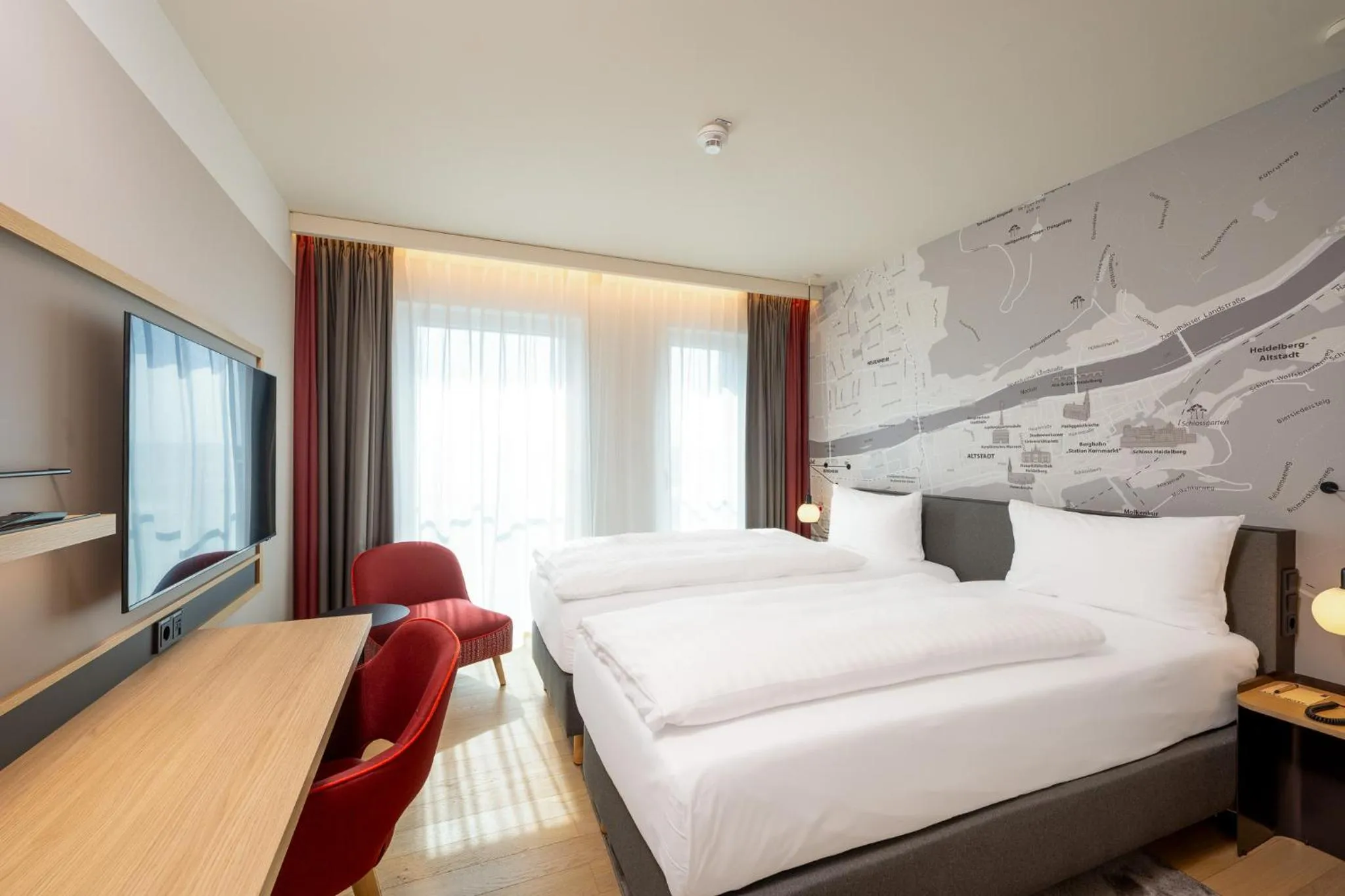 Business Twin Room - single occupancy in IntercityHotel Heidelberg