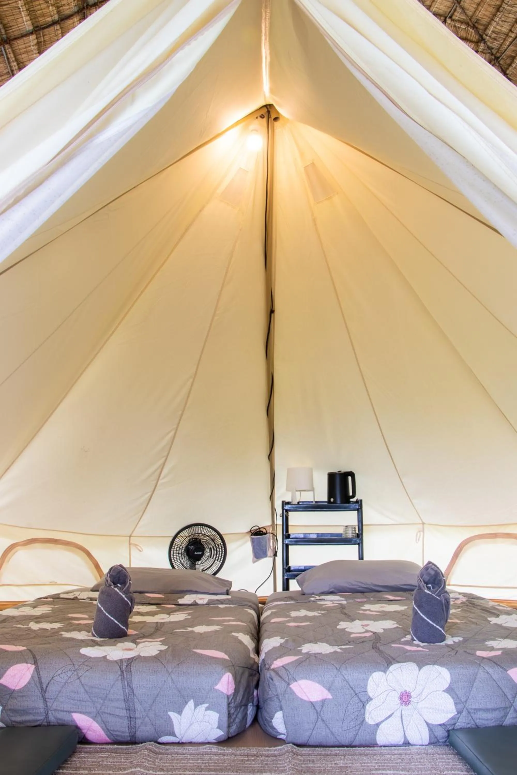 Tent- Mongolian Tent for 2 Adults in Cliff Cottage