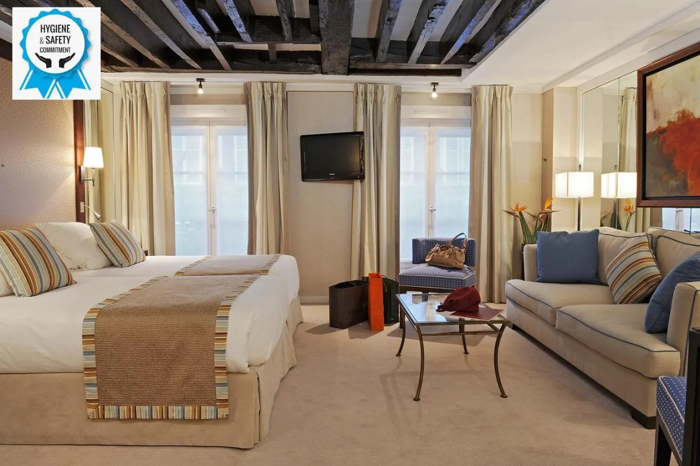 Deluxe Twin Room in Folkestone Opéra