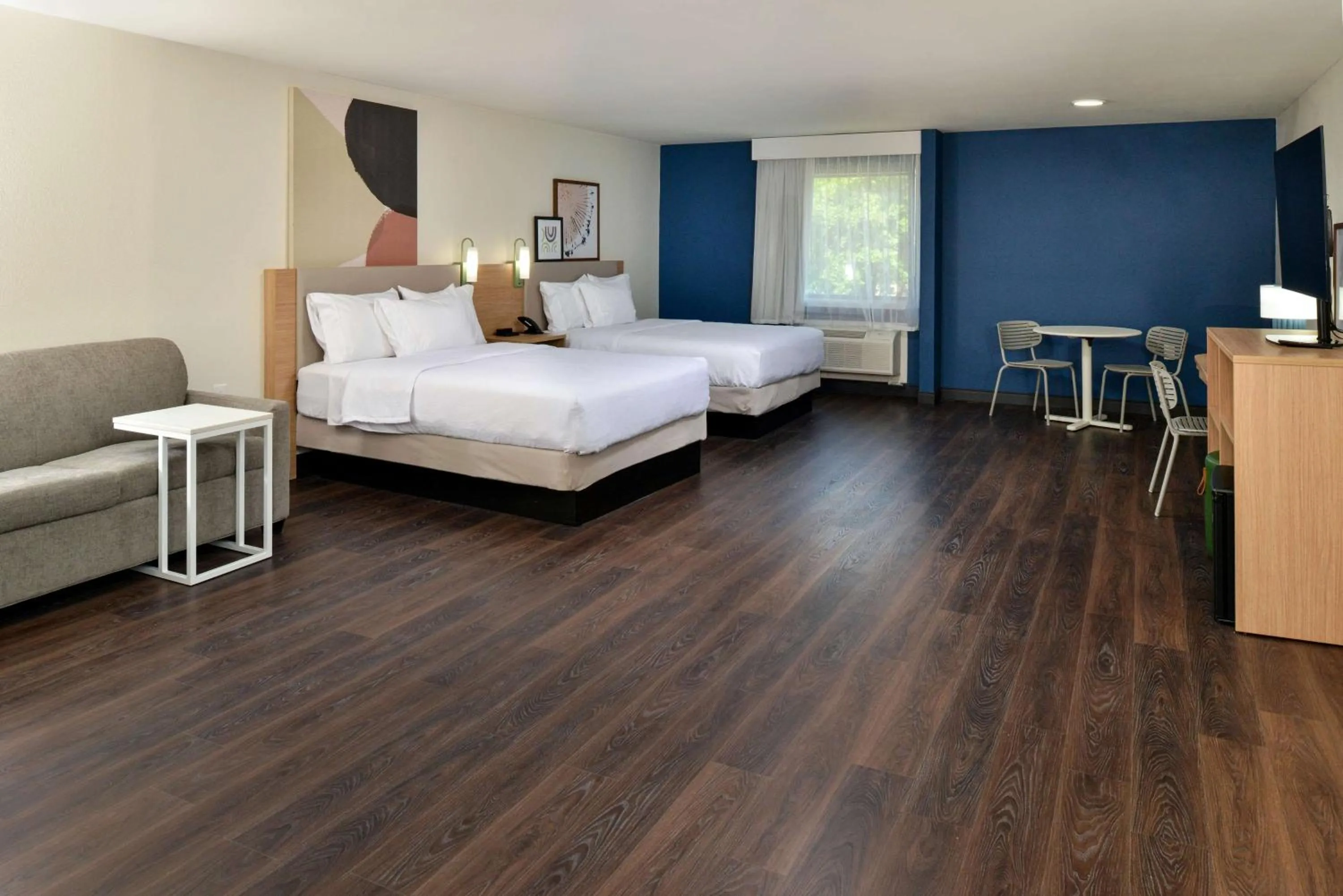 Queen Room with Two Queen Beds and Sofa Bed in Spark By Hilton Dallas Medical District Love Field