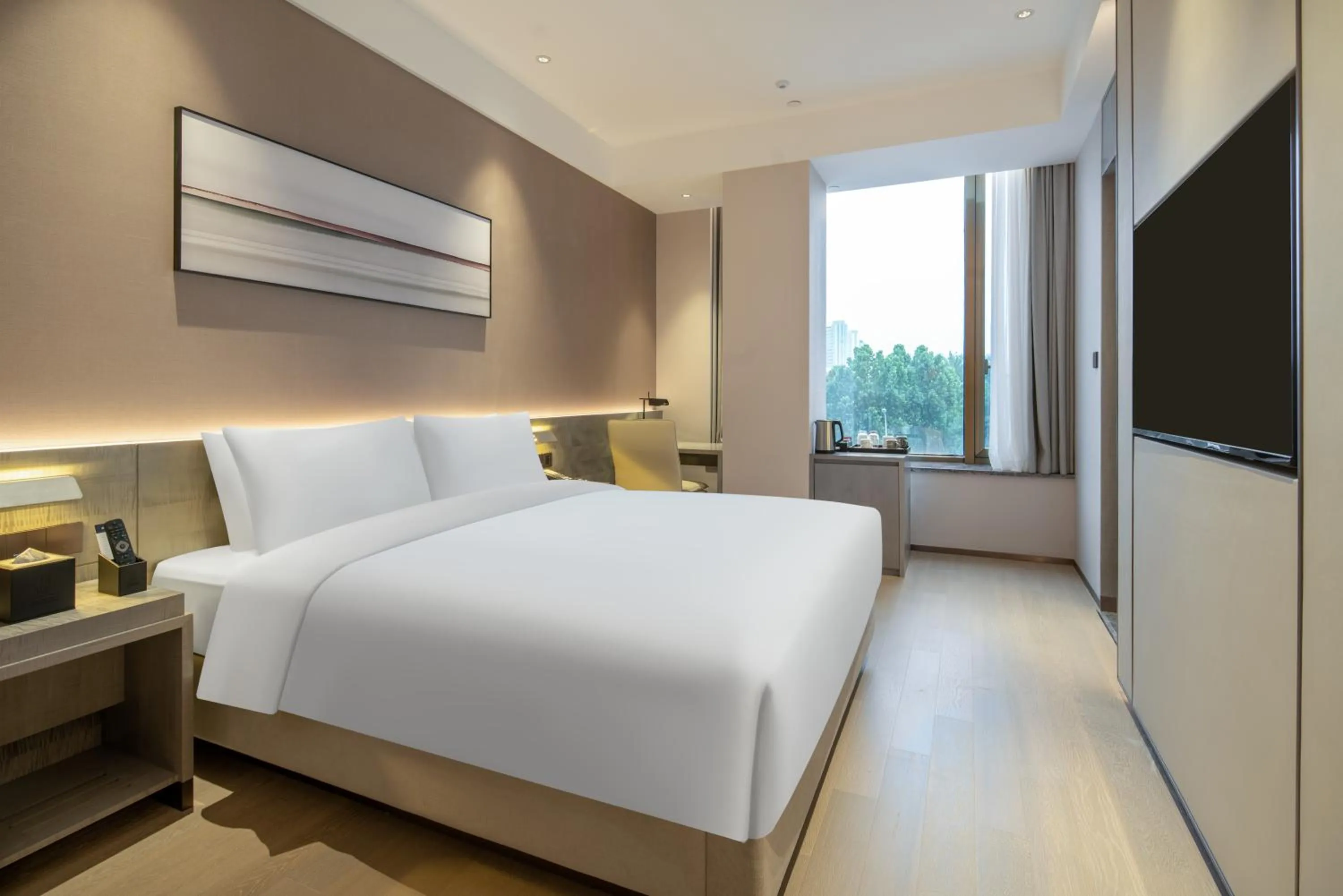 King Room with Garden View in Hyatt Place Linyi People Square