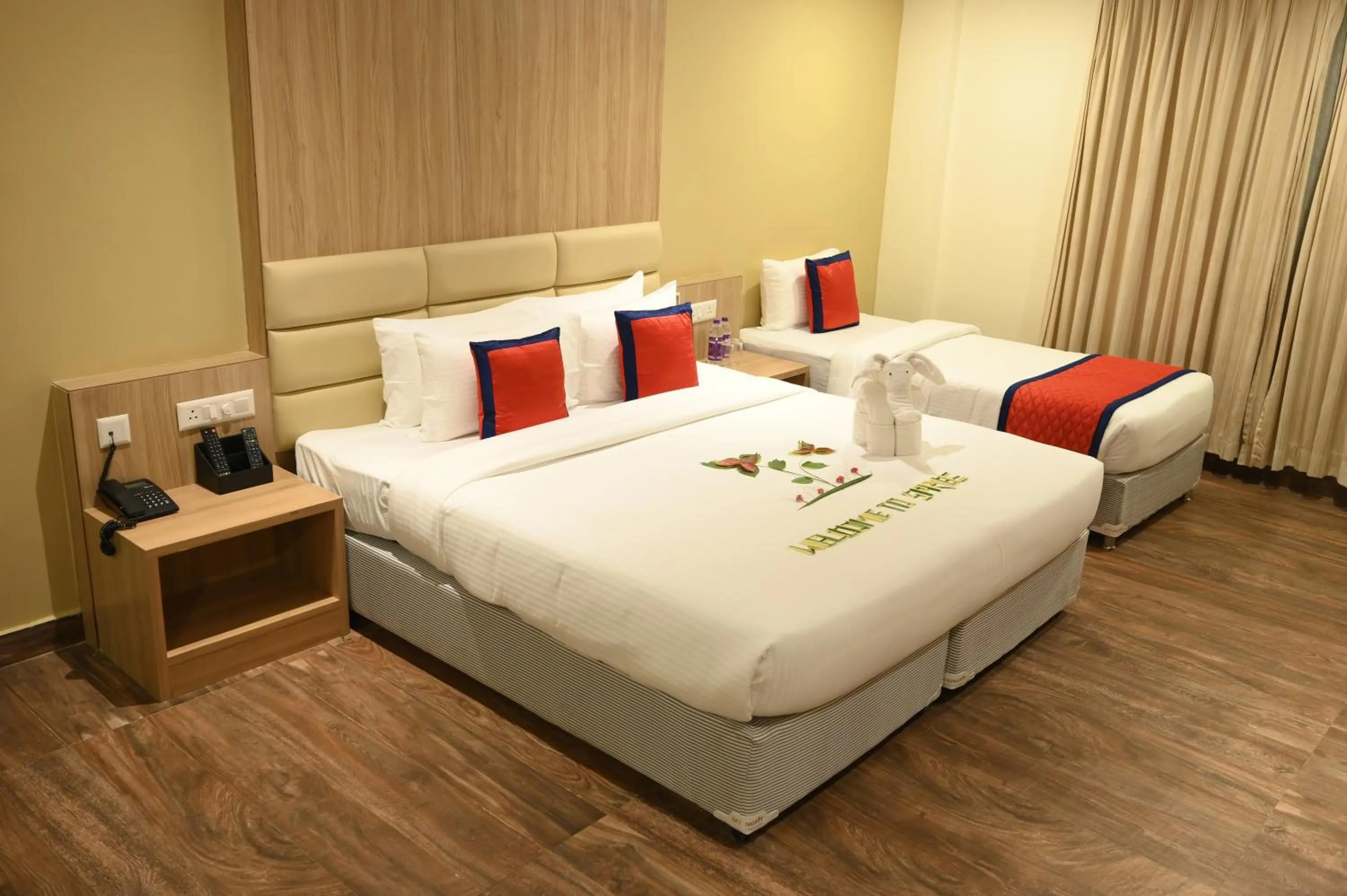 Deluxe Double Room in Spree One Resort And Convention Annavaram