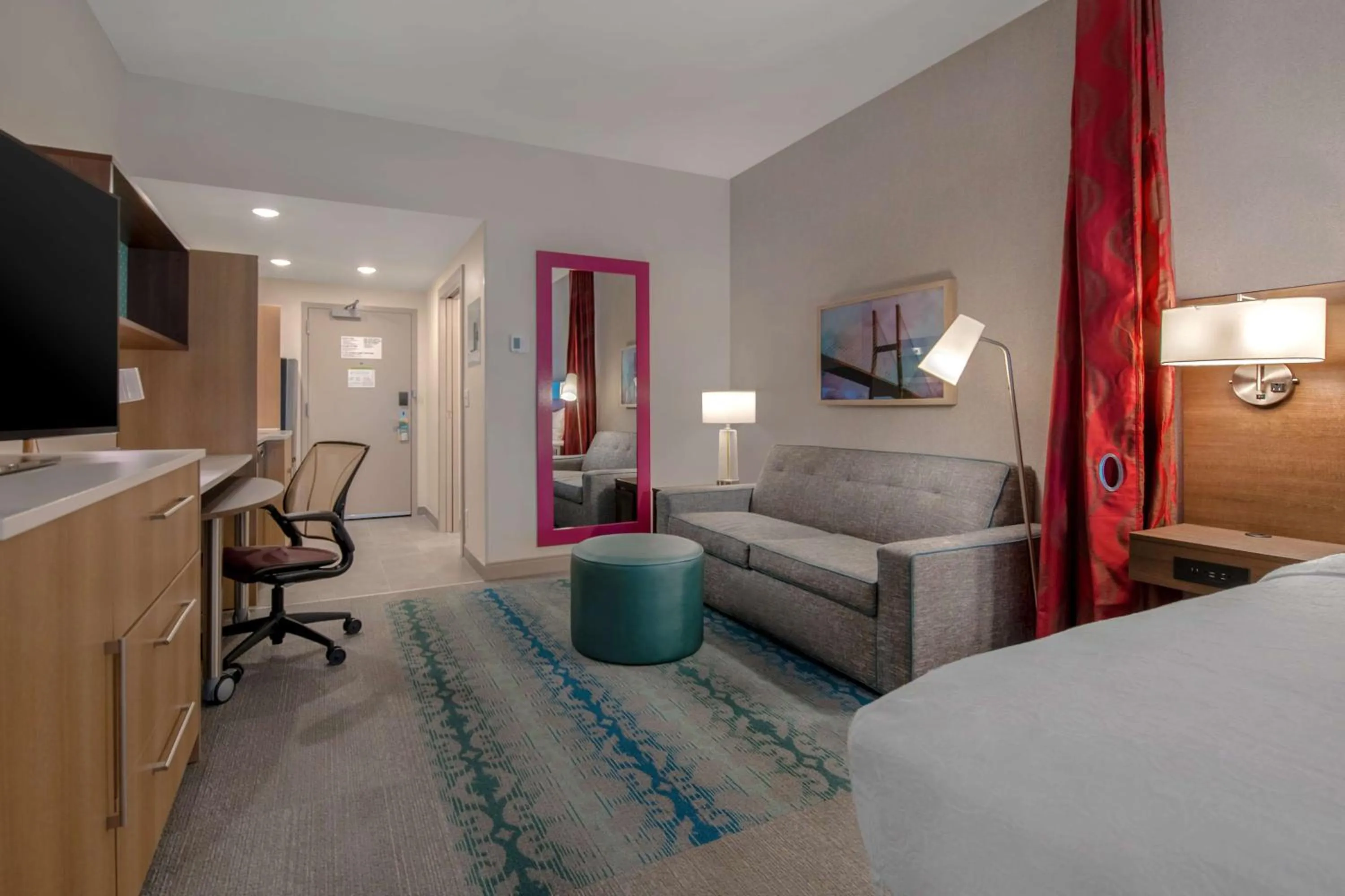 Studio Suite with Two Queen Beds - Hearing Access in Home2 Suites By Hilton Savannah I95 North