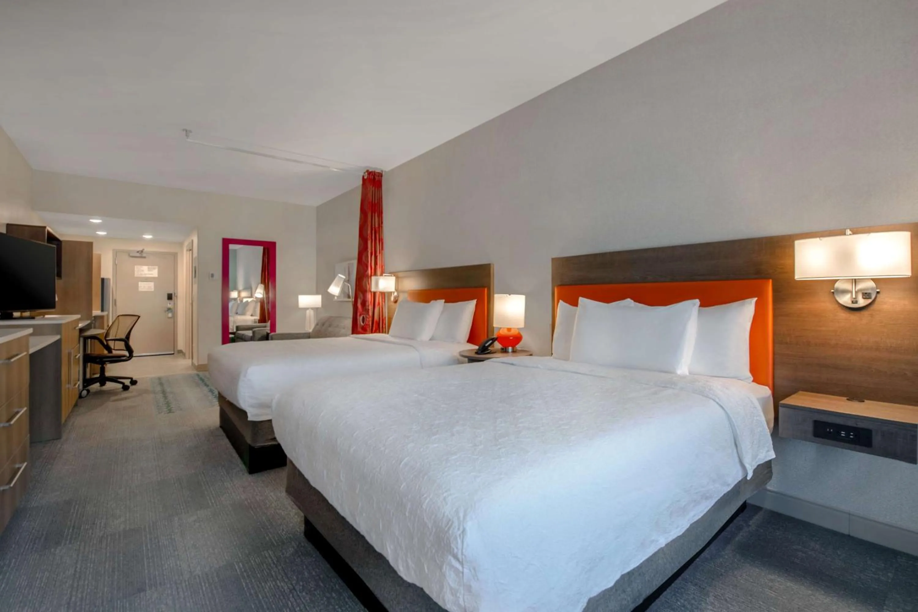 Studio Suite with Two Queen Beds in Home2 Suites By Hilton Savannah I95 North