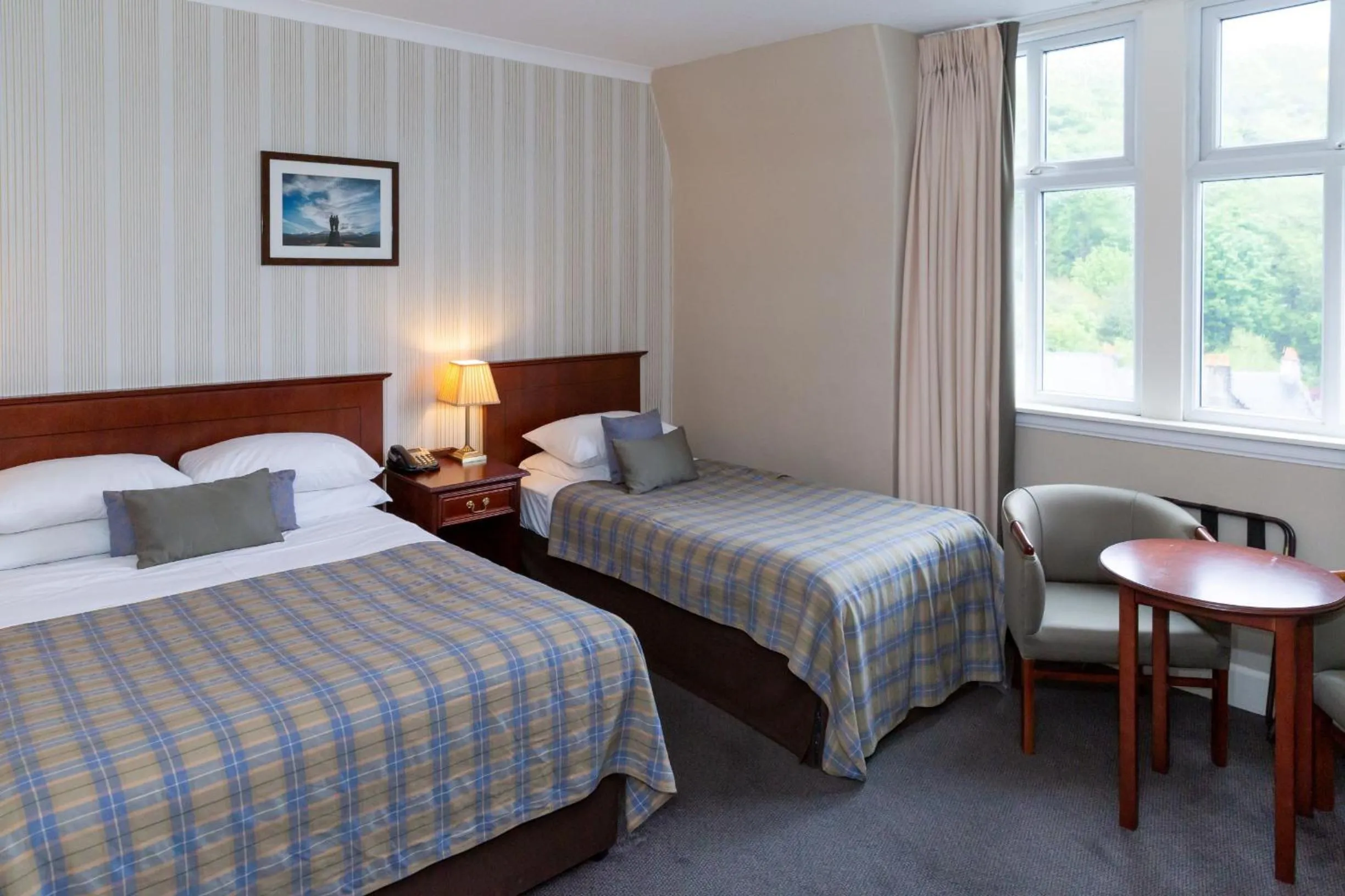Family Room with Sea View in The Royal Hotel