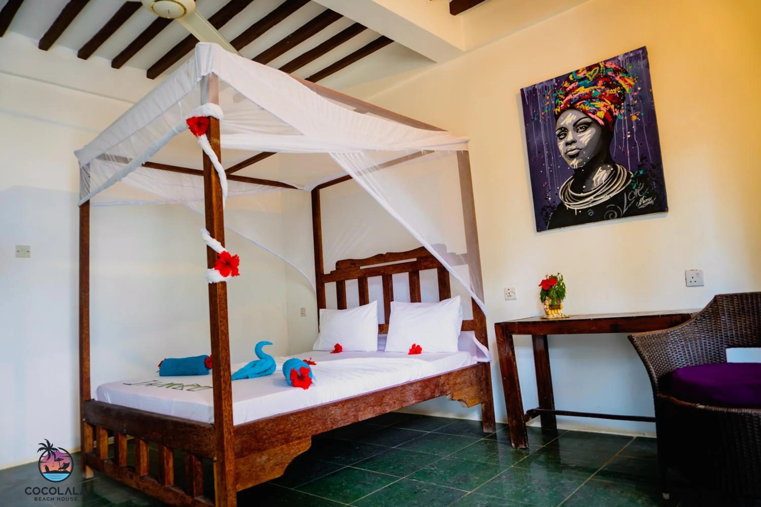 Double Room with Garden View in Cocolala Beach House