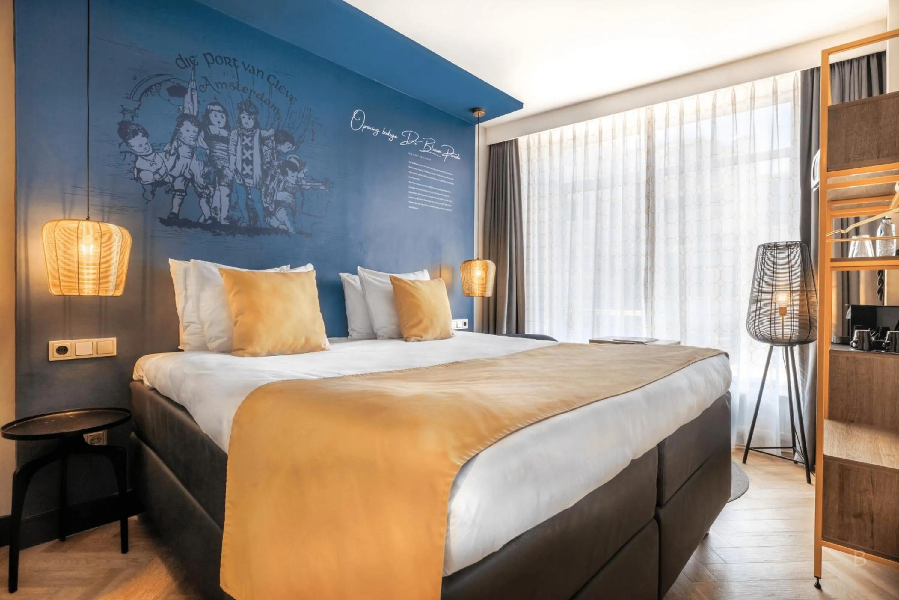 Cozy Queen Room in Hotel Die Port van Cleve