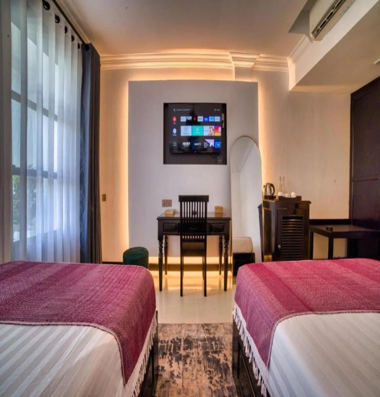 Twin Room with Balcony in Bodee Corner