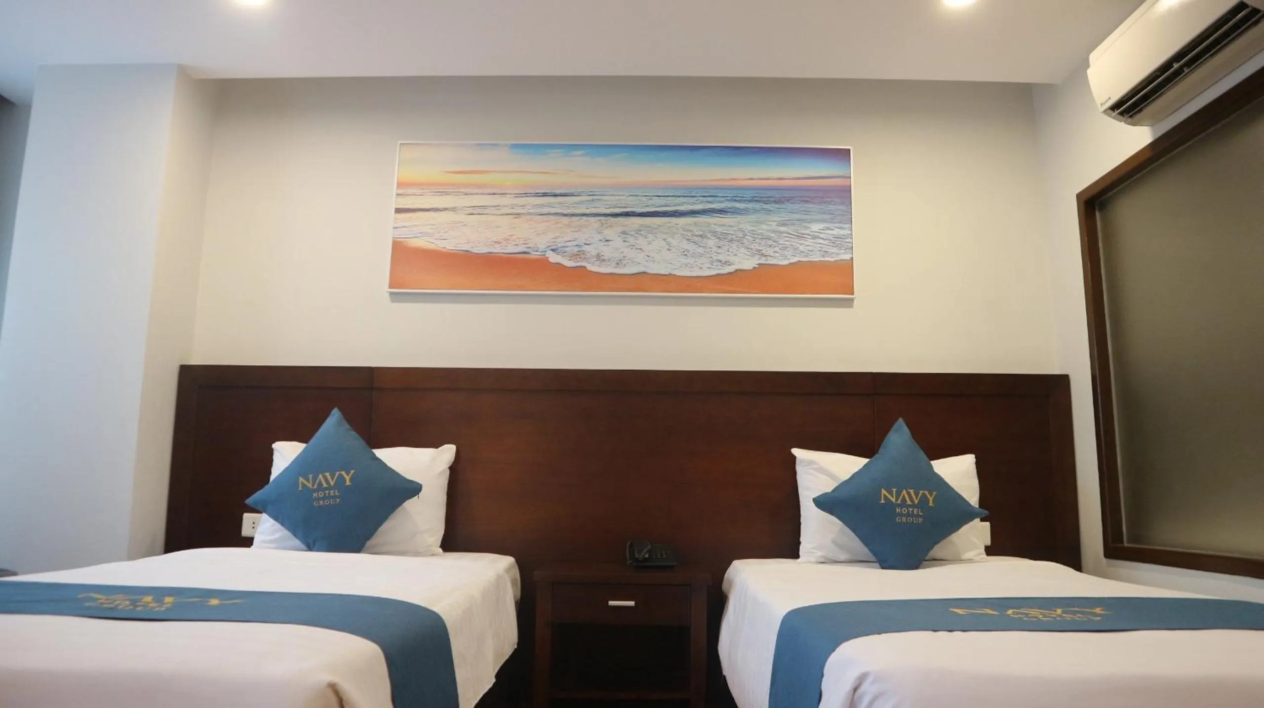 Twin Room with Balcony in Navy Hotel Nha Trang