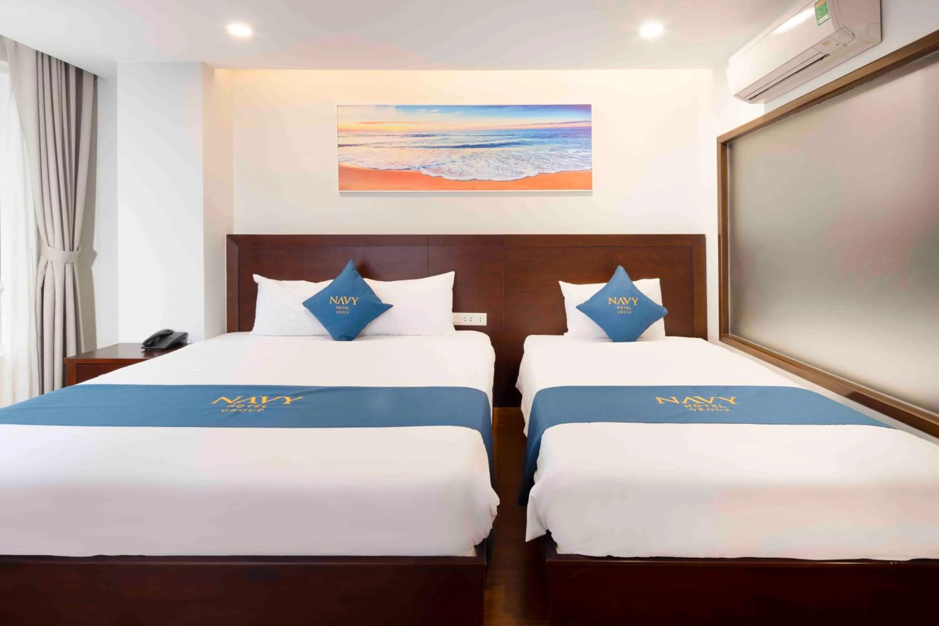Deluxe Triple Room with Balcony in Navy Hotel Nha Trang