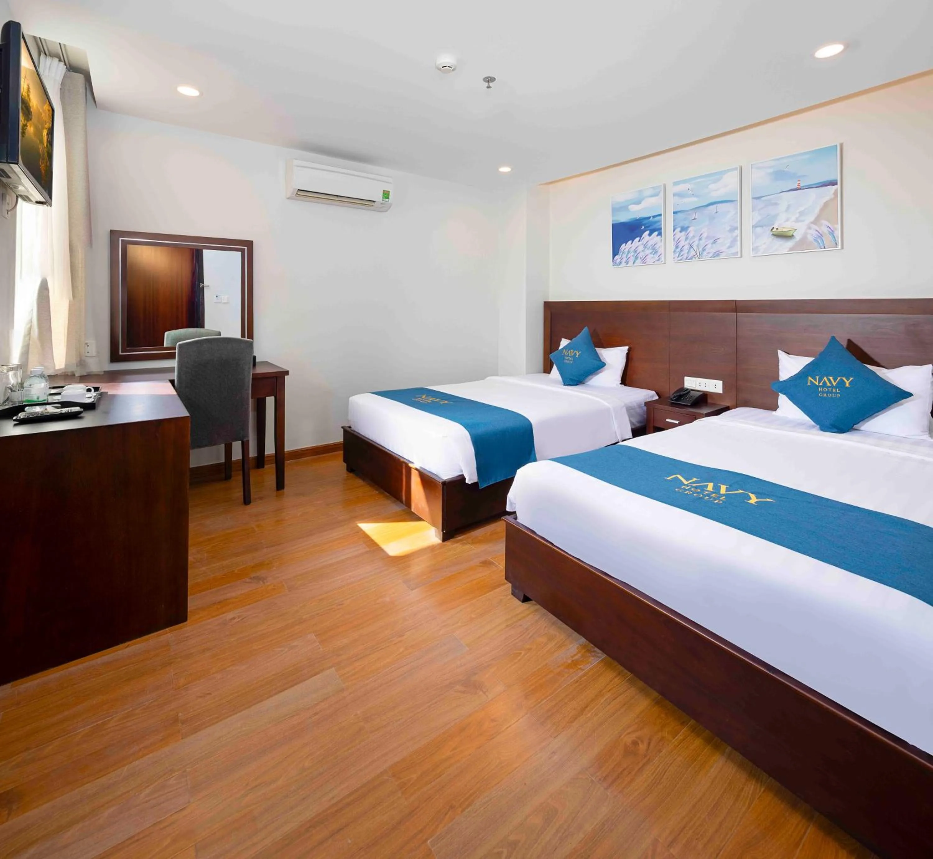 Premier Twin Room with Balcony in Navy Hotel Nha Trang