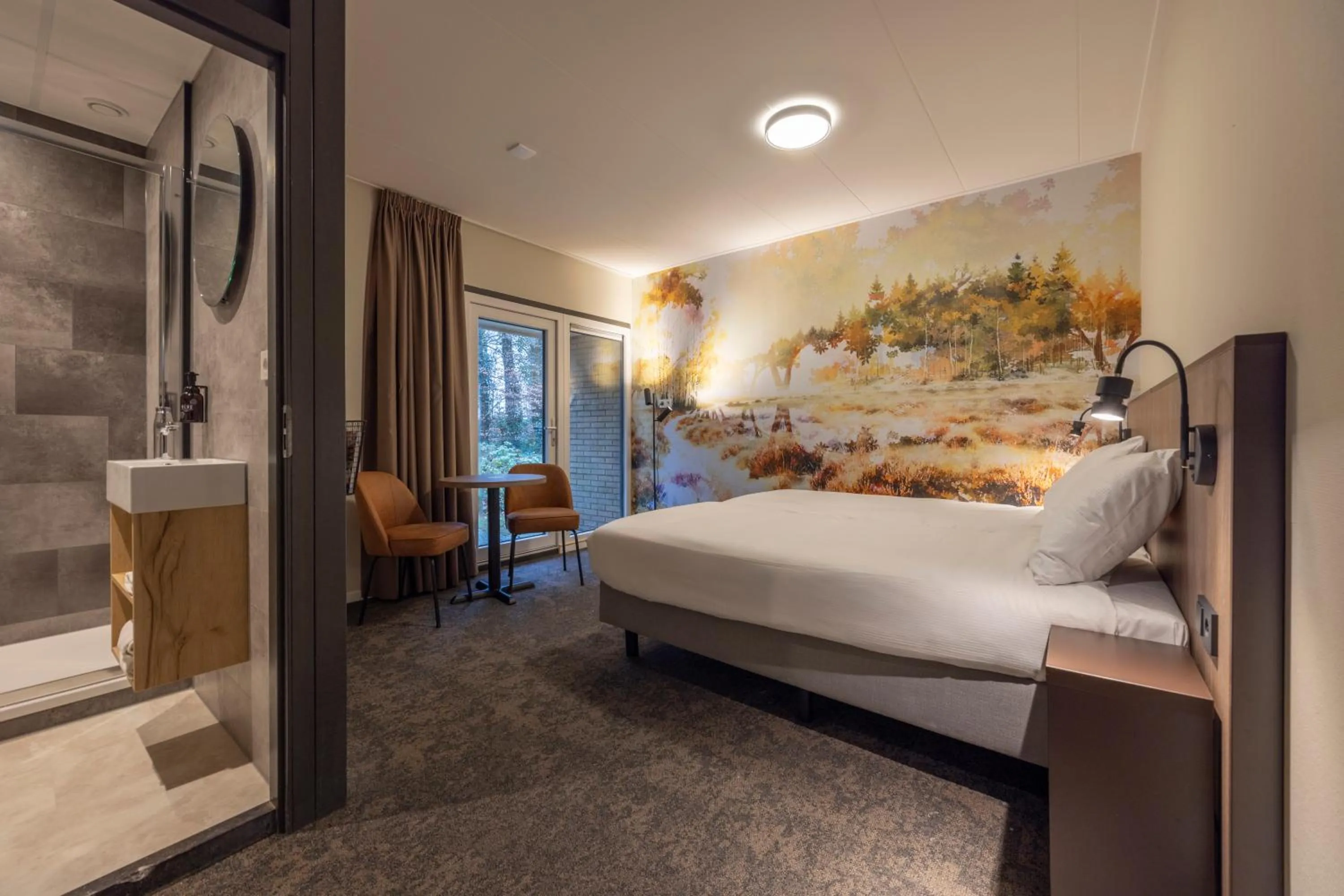 Double Room with Terrace in Fletcher Hotel-Restaurant Mooi Veluwe