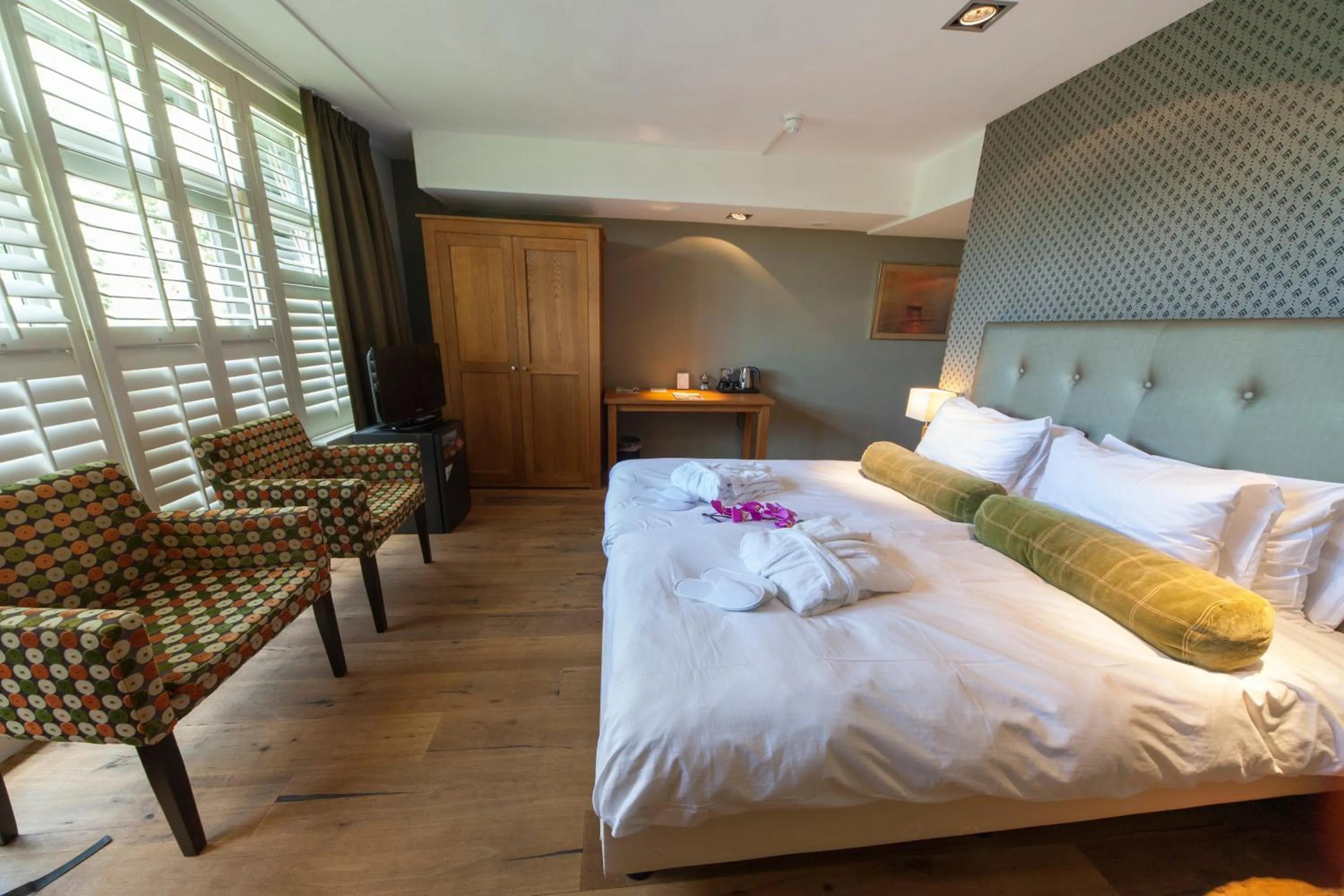 Luxury Double Room in Fletcher Hotel Restaurant Sallandse Heuvelrug
