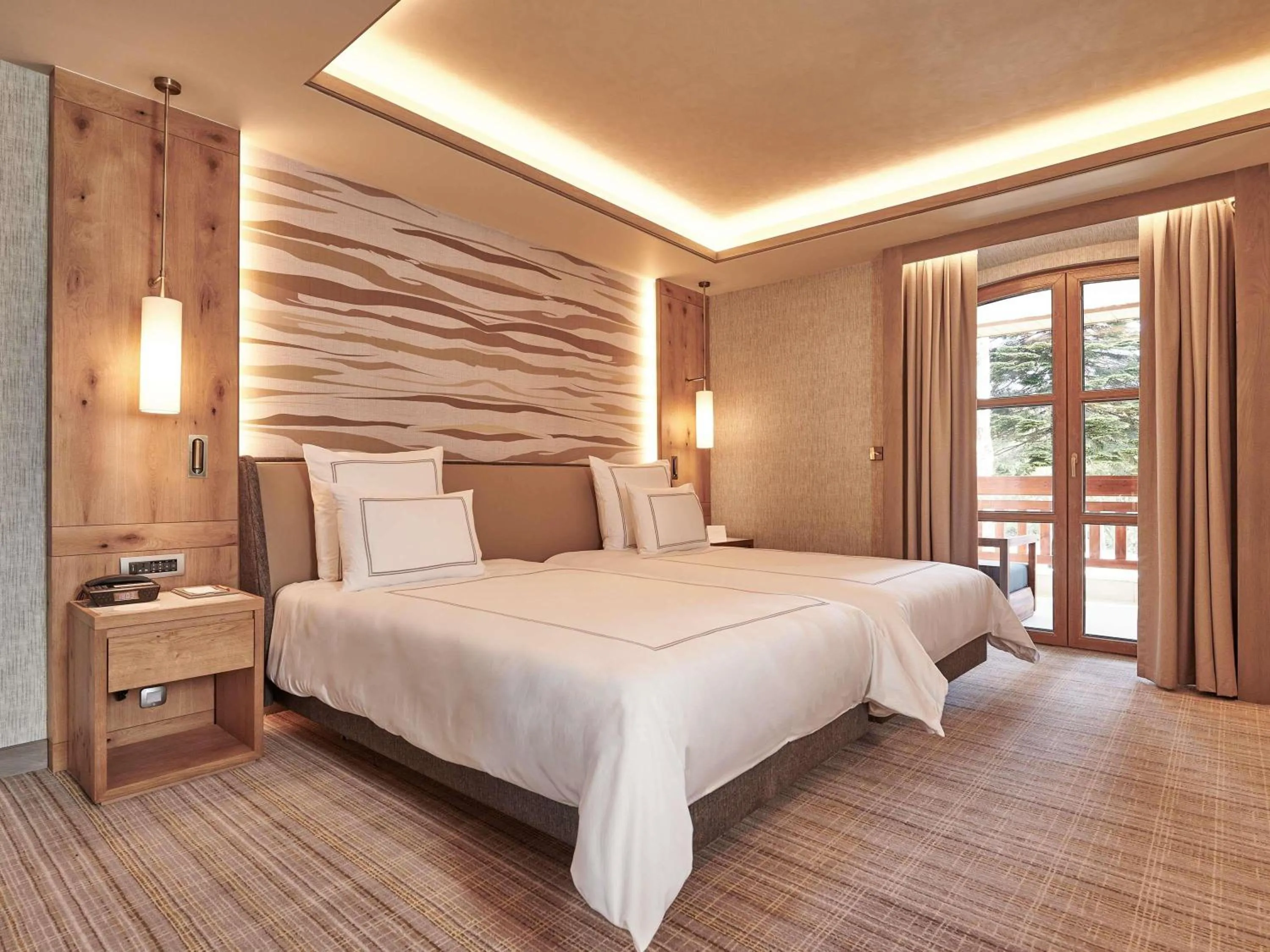 Swiss Deluxe Twin Room with Terrace in Swissotel Uludag Bursa