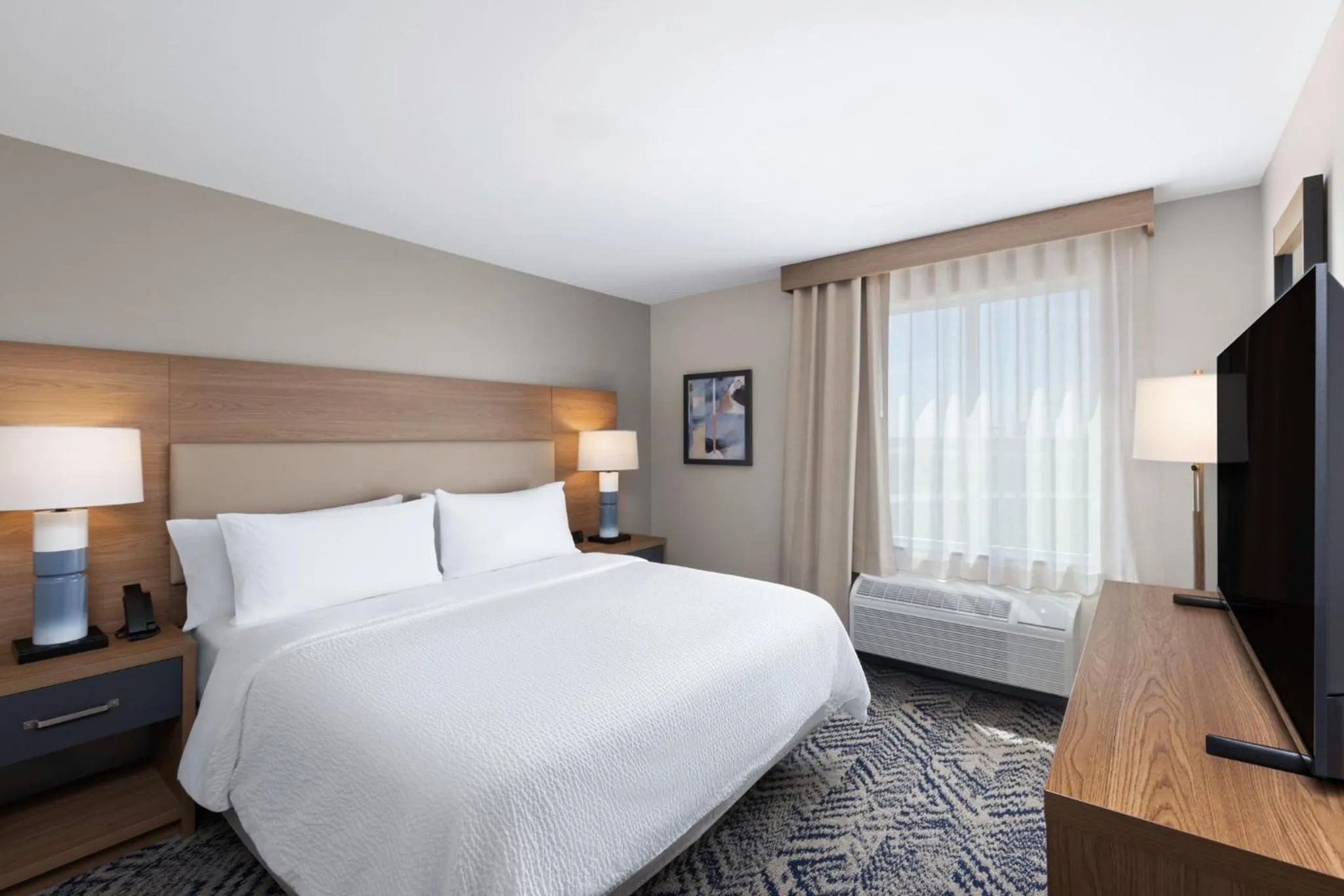 One-Bedroom King Suite - Communications Accessible in Candlewood Suites McPherson by IHG