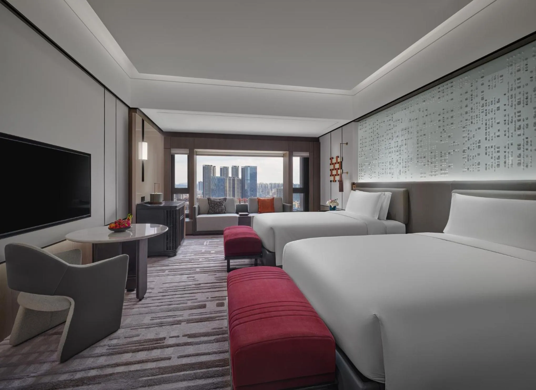 Classic Twin Room with City View in InterContinental Shenzhen WECC by IHG