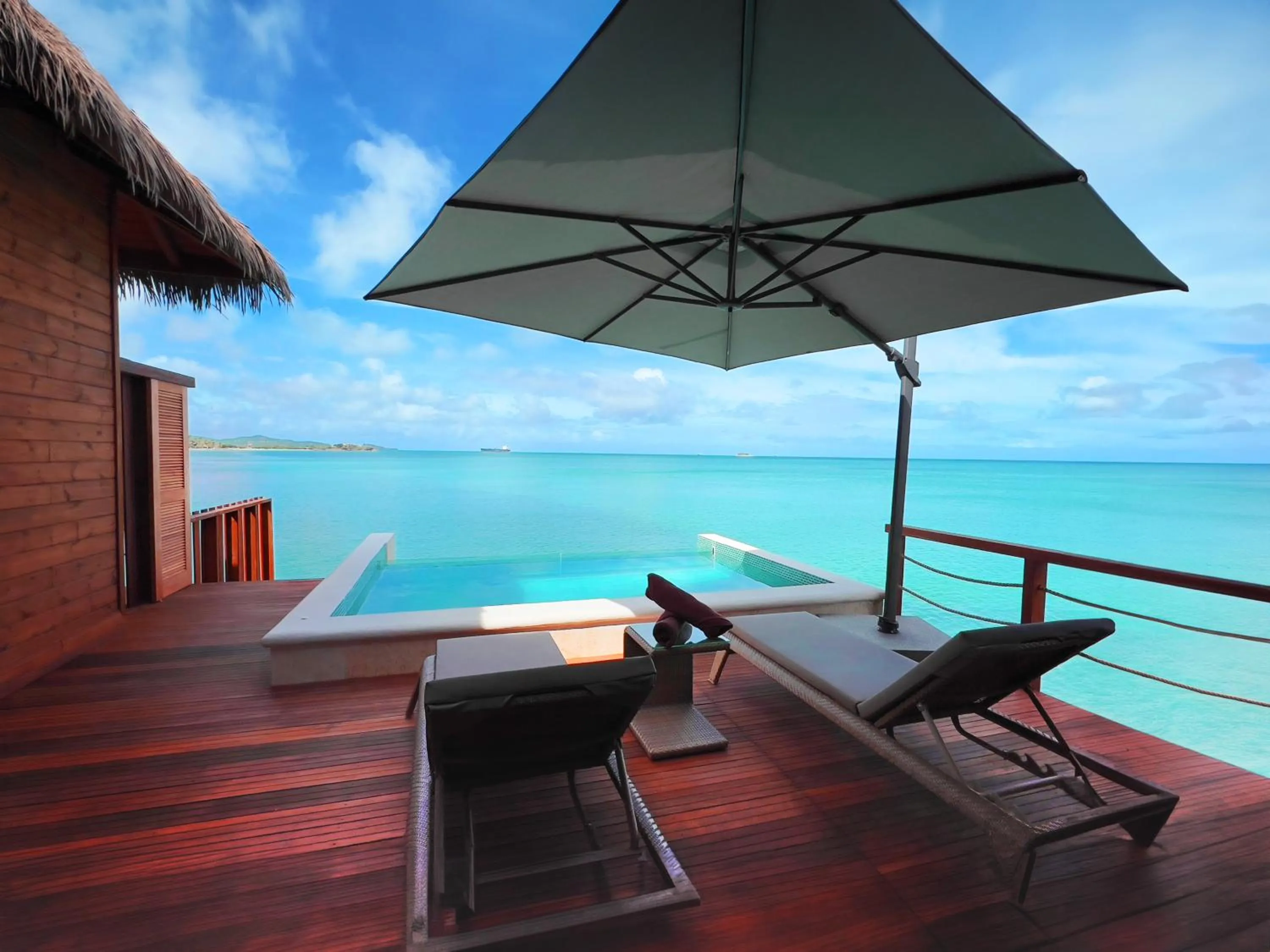 Chairman Sunset Overwater Bungalow Two Bedroom Suite Diamond Club in Royalton CHIC Antigua, An Autograph Collection All-Inclusive Resort - Adults Only