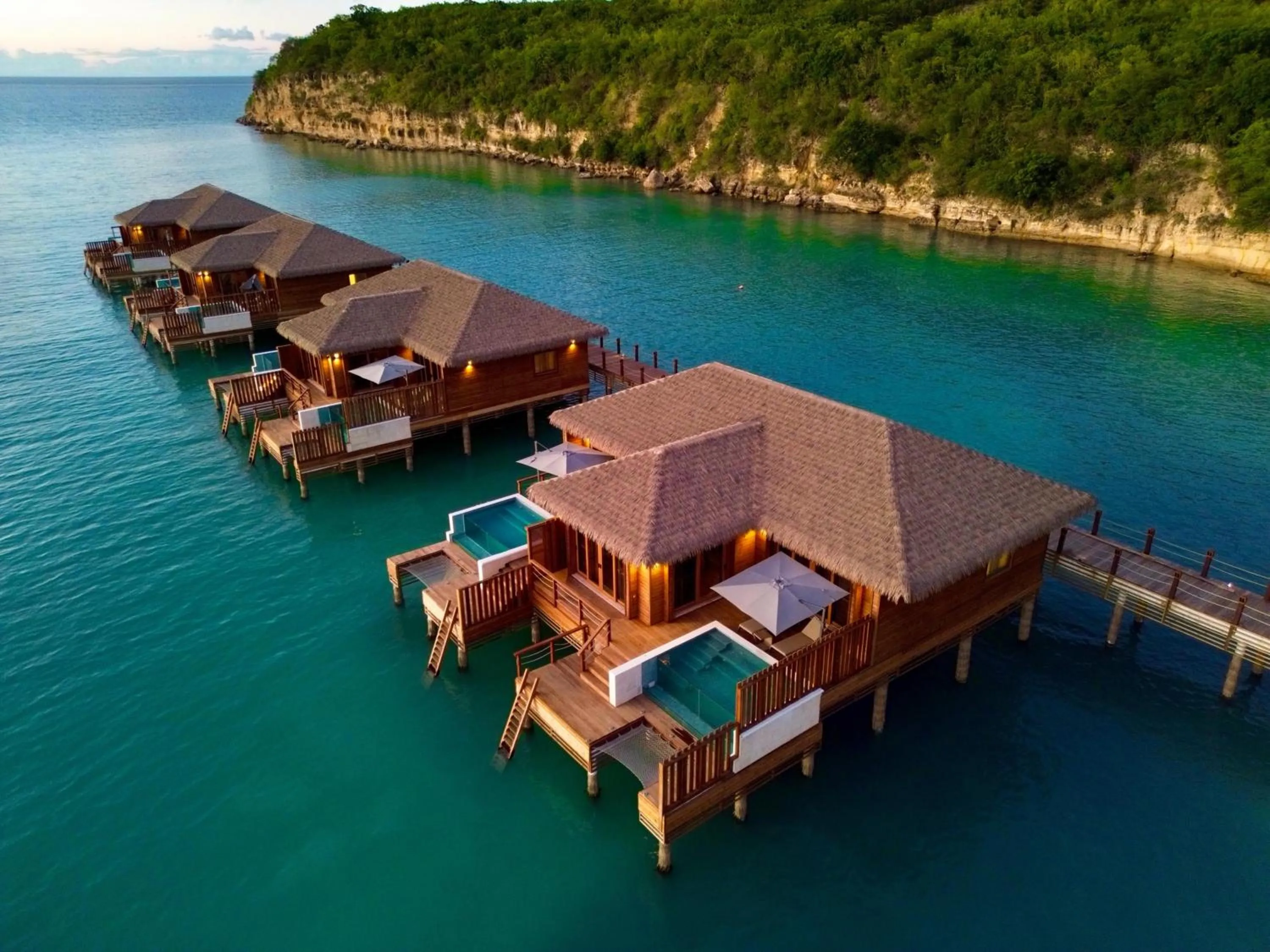Luxury Presidential Sunset Overwater Suite Diamond Club in Royalton CHIC Antigua, An Autograph Collection All-Inclusive Resort - Adults Only