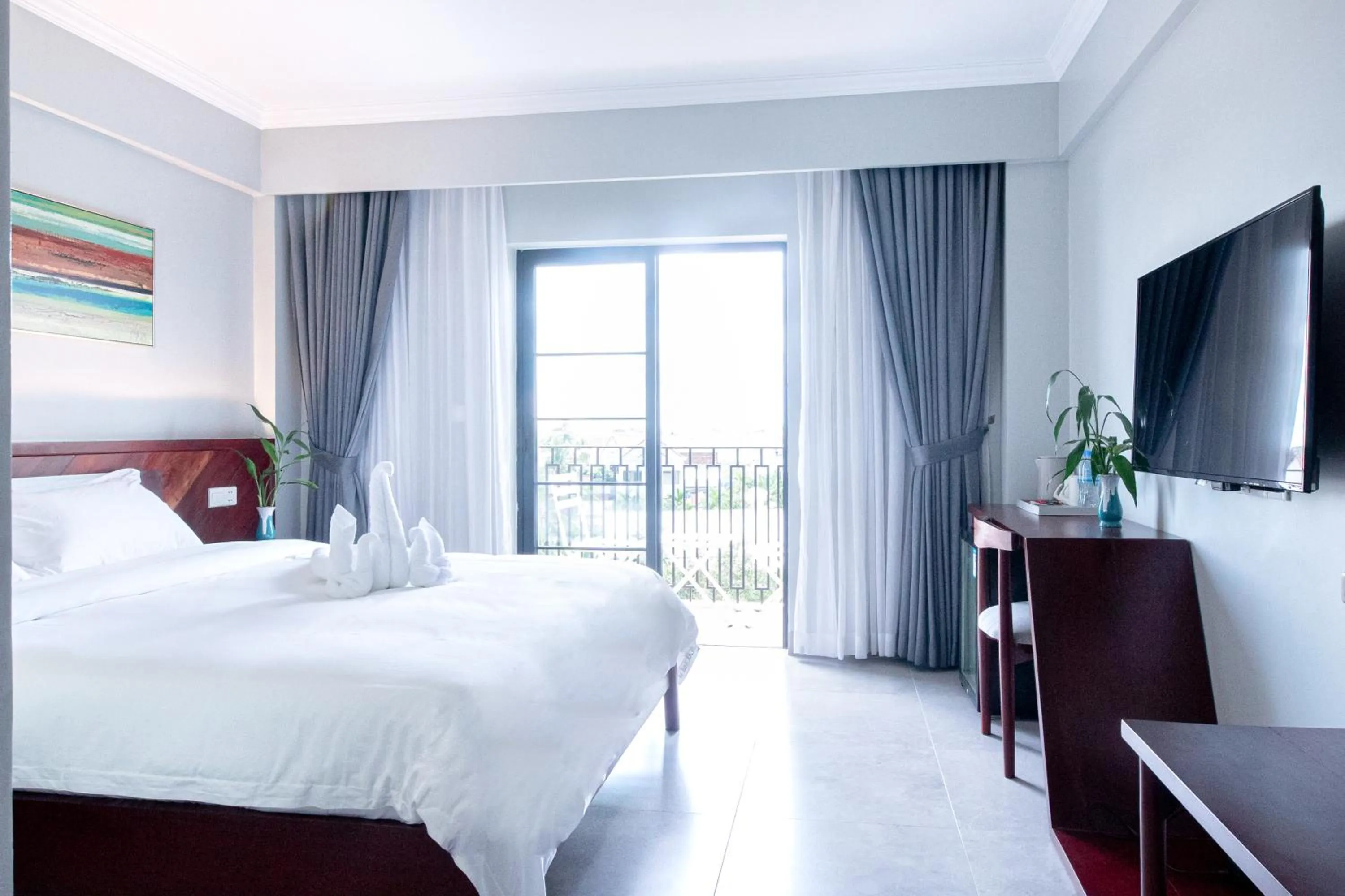 Deluxe Double Room with Balcony in Solar Hotel