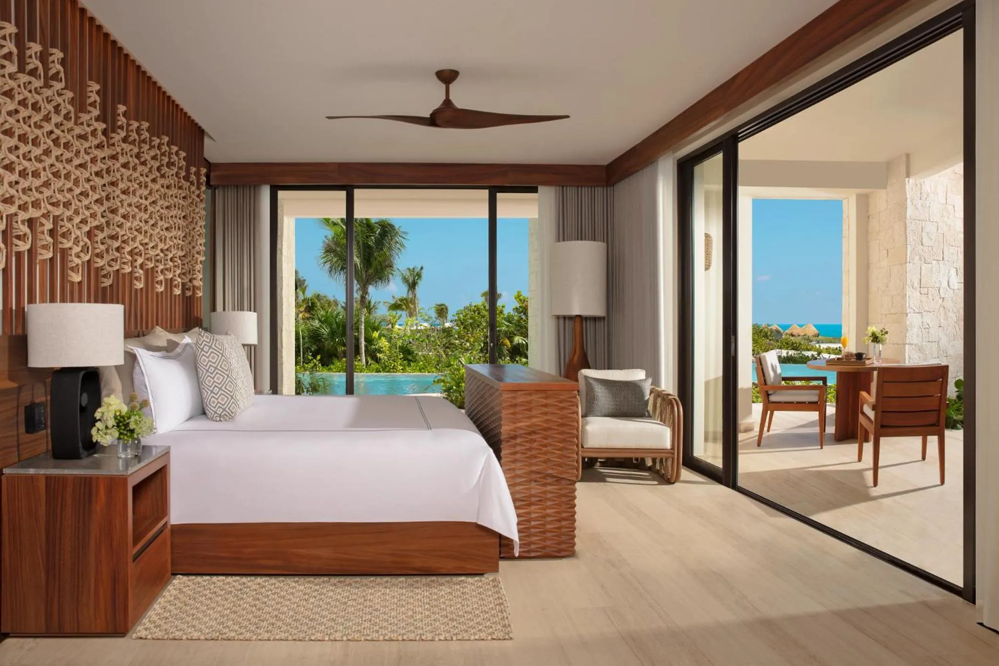 Presidential Suite Swim Out Ocean Front with Terrace in Secrets Playa Blanca Costa Mujeres - All Inclusive Adults Only