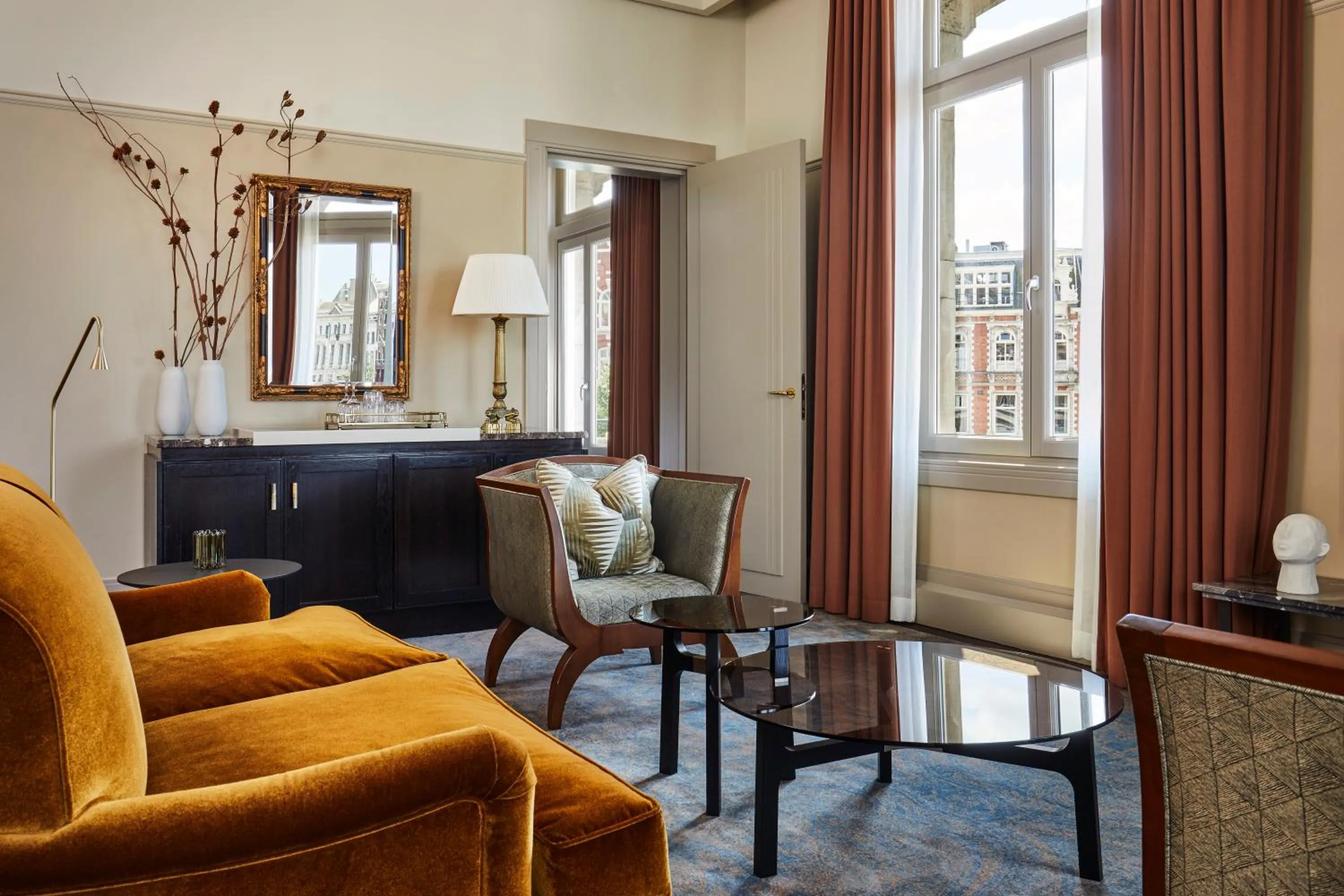 Prestige One-Bedroom Suite with River View in De L’Europe Amsterdam – The Leading Hotels of the World