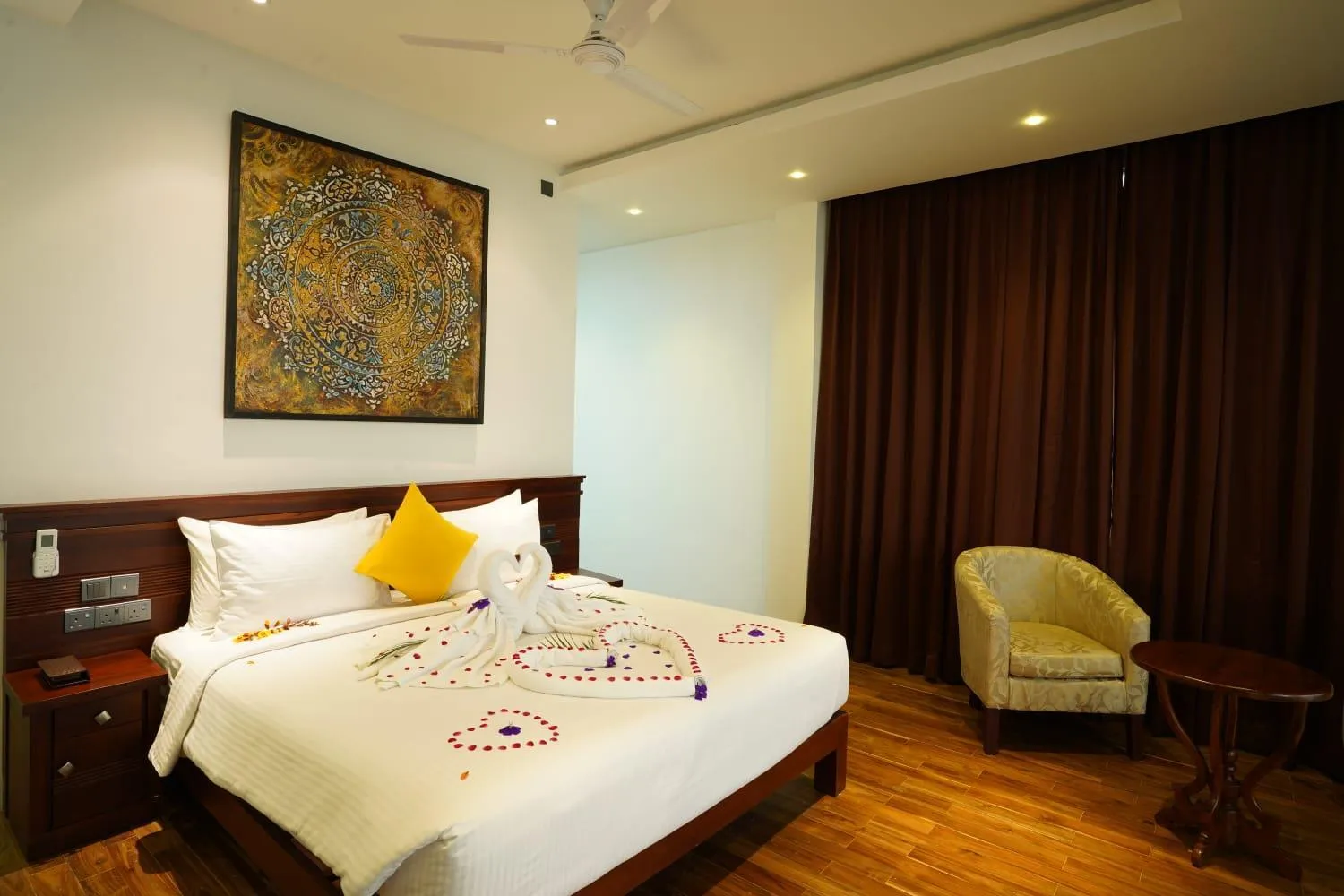 King Room with Mountain View - single occupancy in A'Lankaa Resorts & Spa