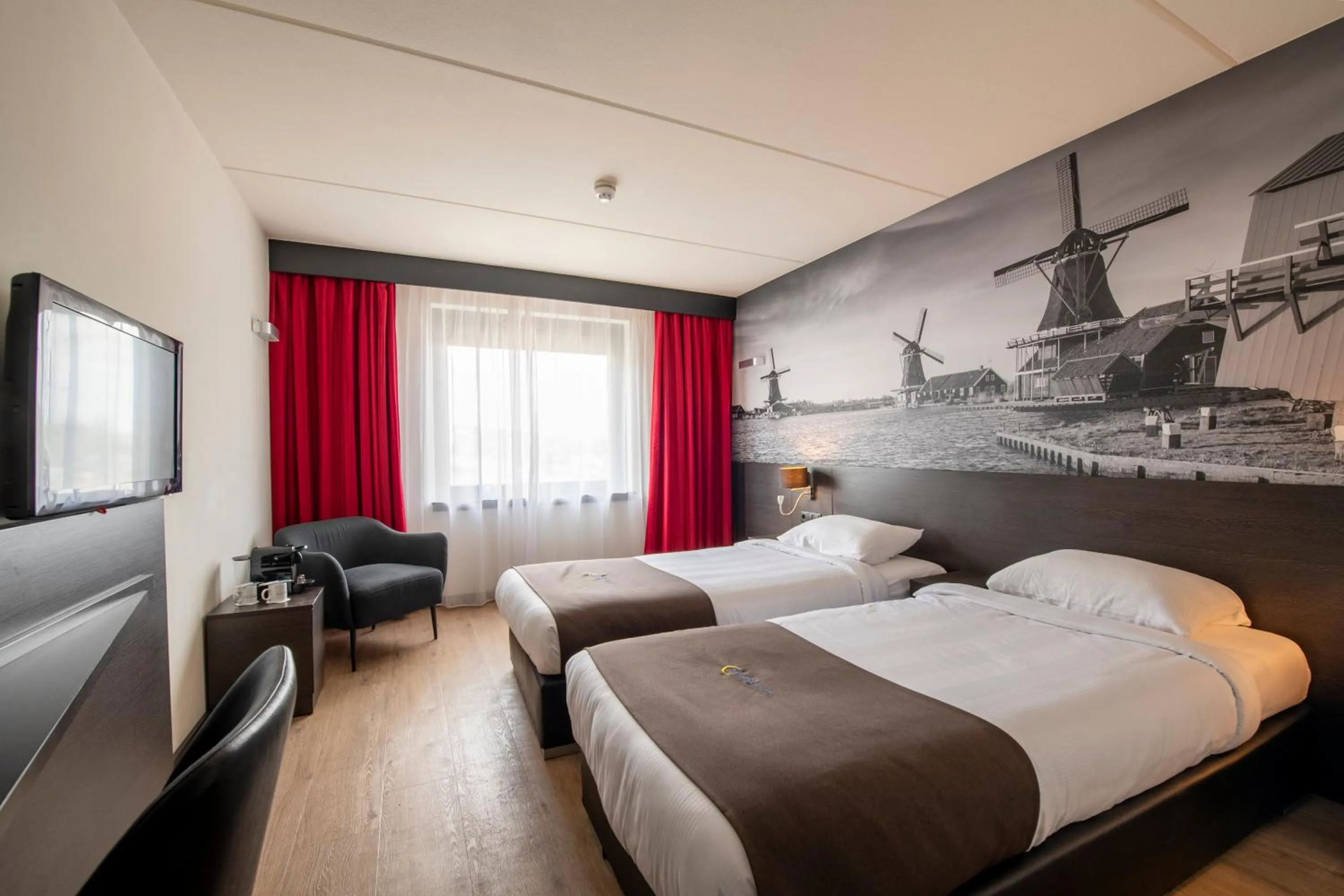 Deluxe Twin Room in Bastion Hotel Zaandam