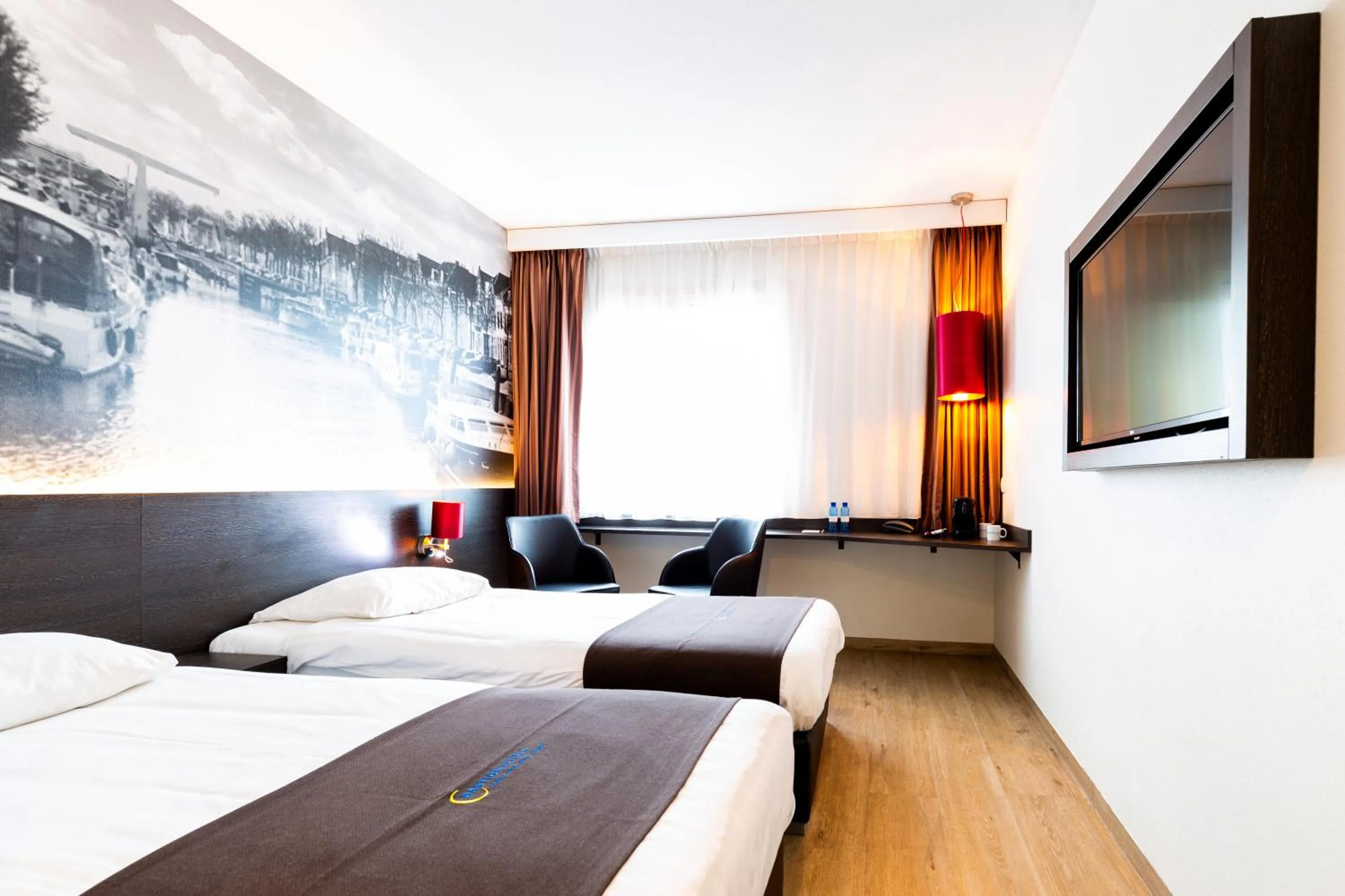 Comfort Twin Room in Bastion Hotel Brielle - Europoort