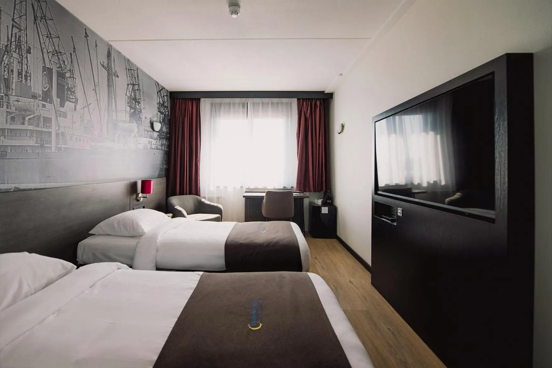 Deluxe Twin Room in Bastion Hotel Rotterdam Zuid